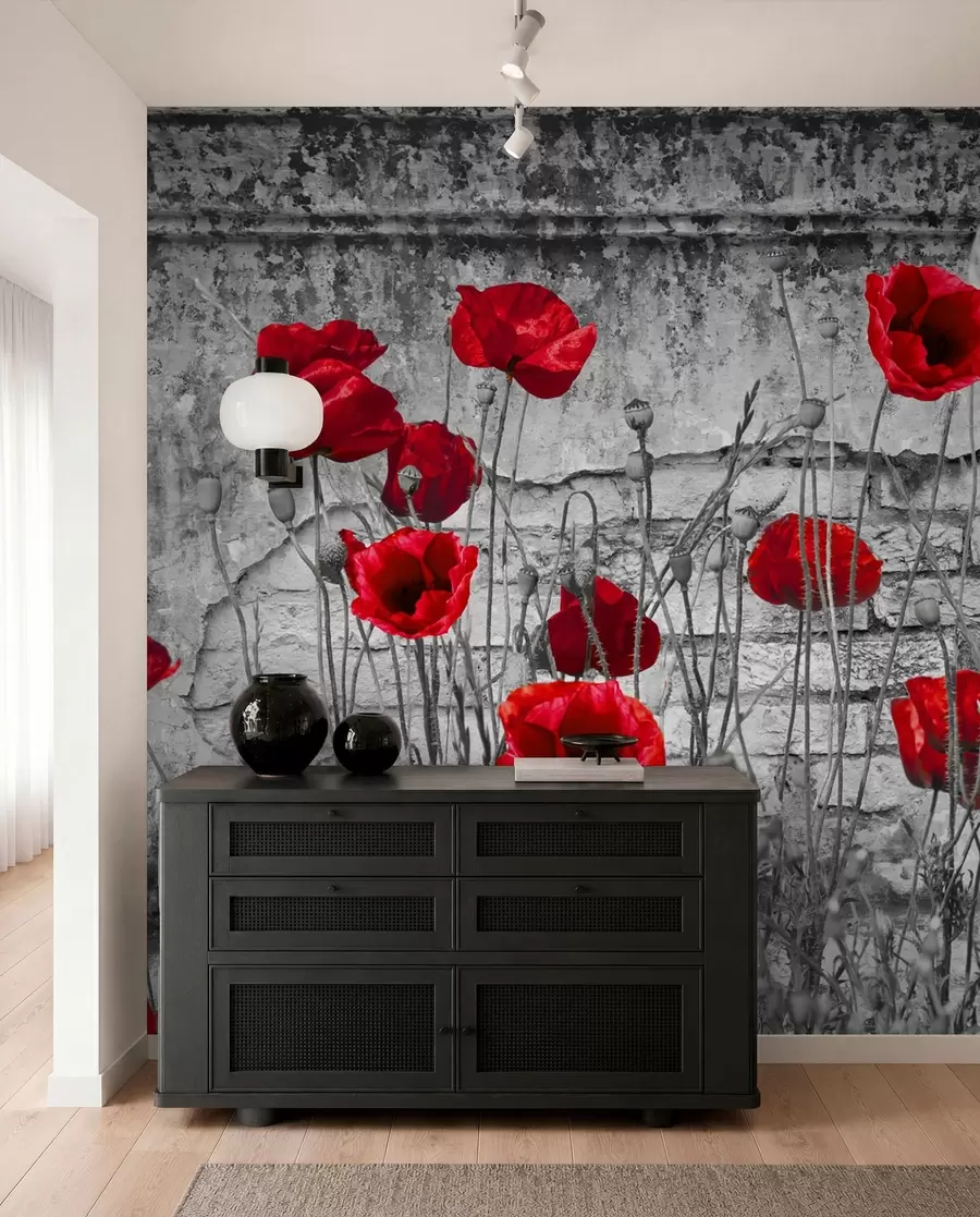 wall murals Цвет, шаренило и биљка u40552