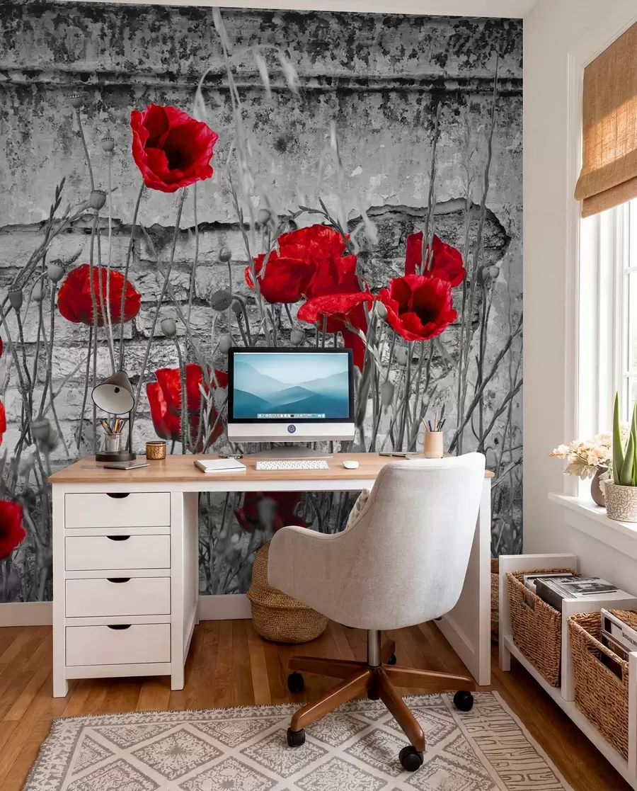 wall murals Цвет, шаренило и биљка u40552