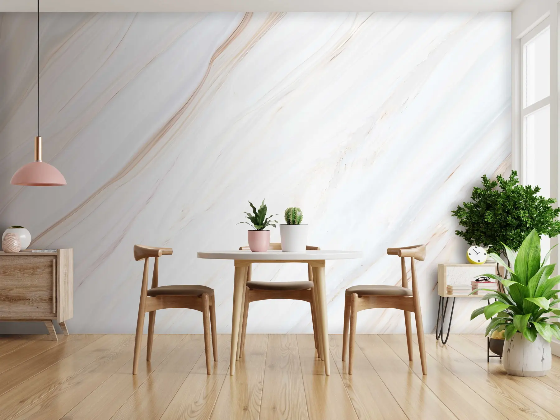 wall murals Светли мермер u41462