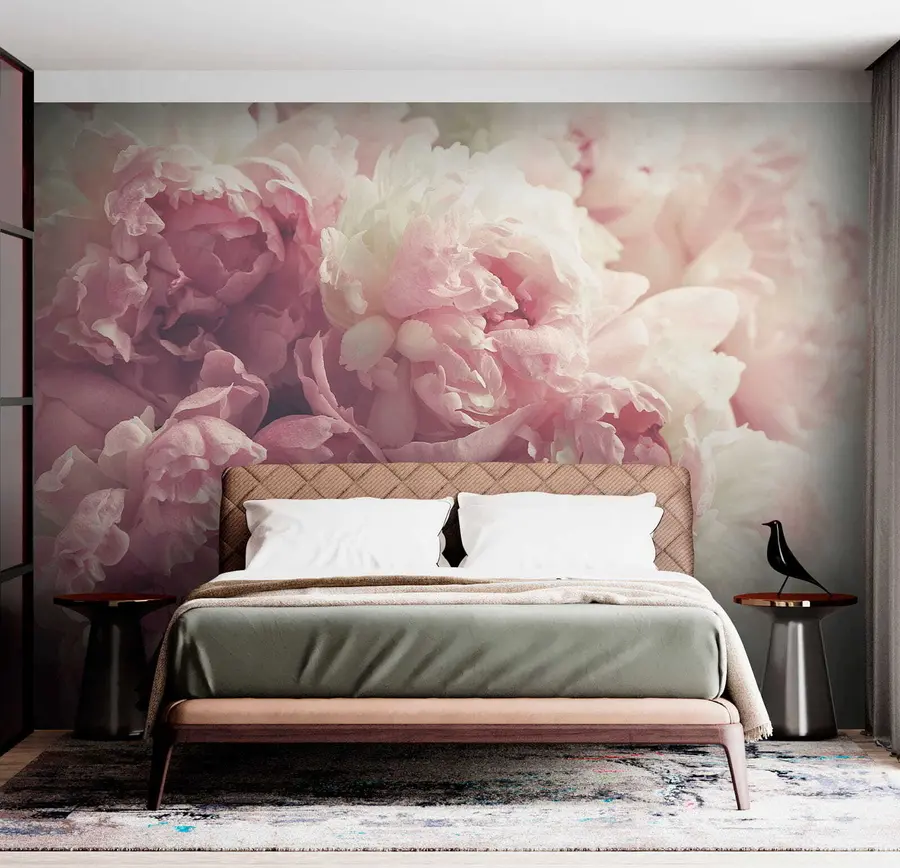 wall murals Цвет, латица и ружичаста u44746