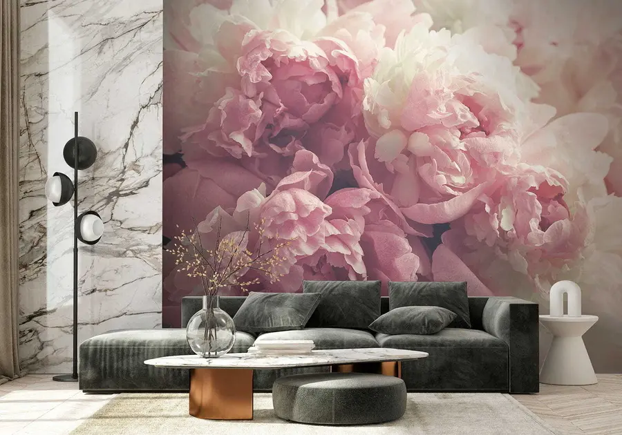 wall murals Цвет, латица и ружичаста u44746