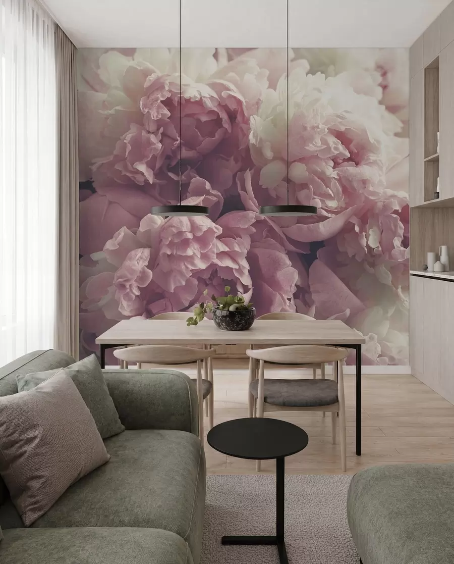 wall murals Цвет, латица и ружичаста u44746