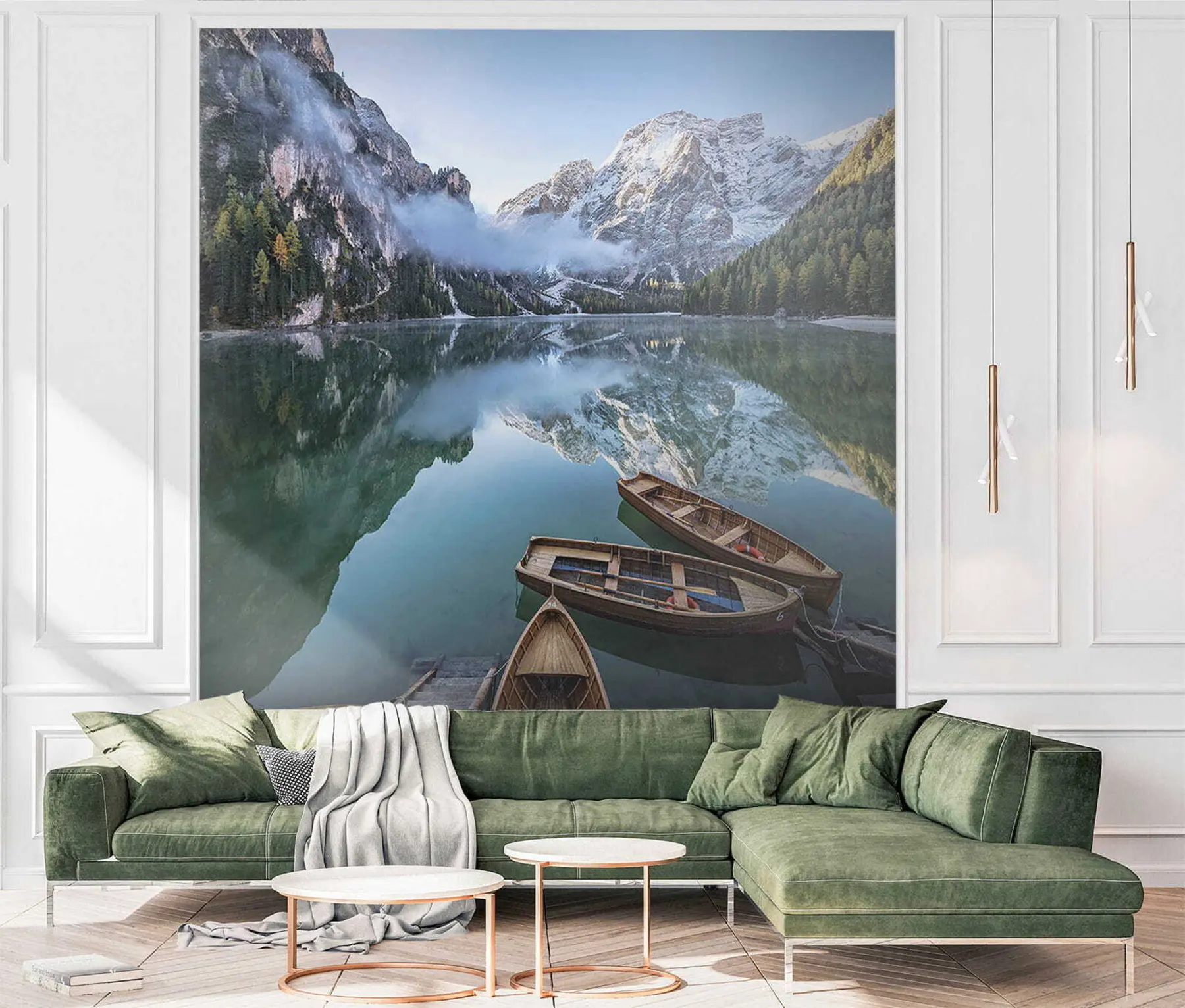 wall murals Вода, небо и планина u44826