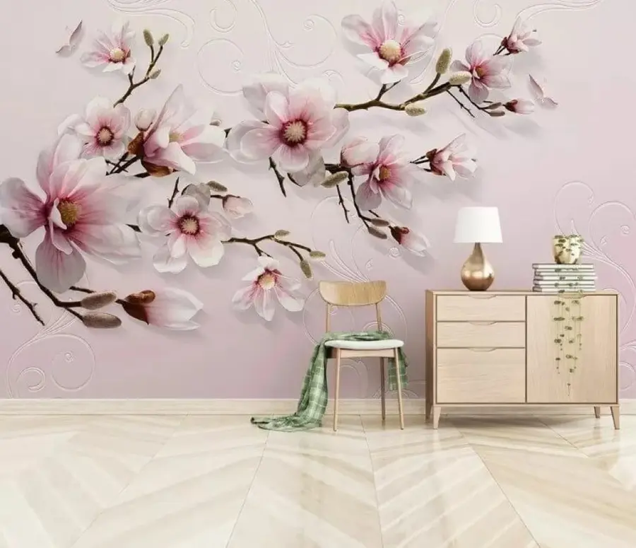wall murals Цветајуће дрво u47486