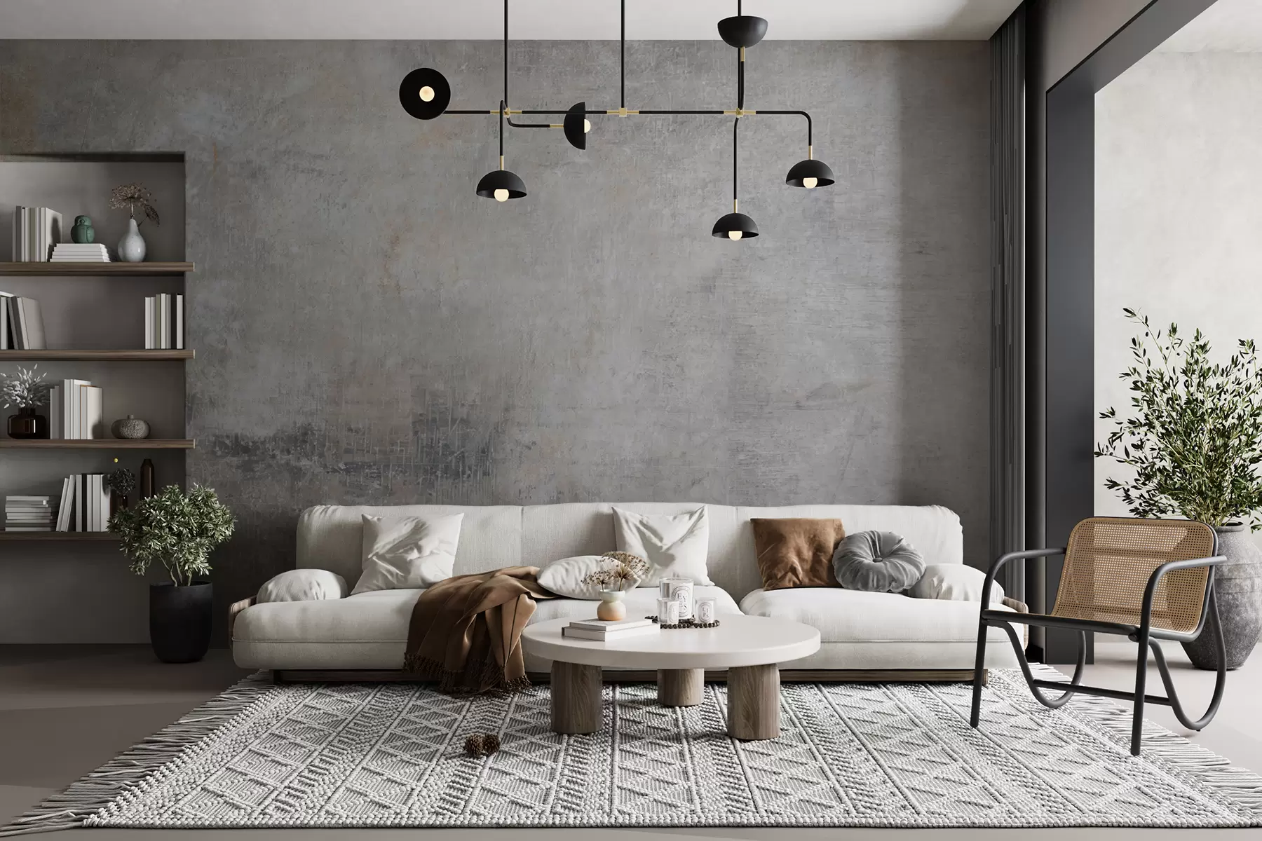wall murals Бетонски зид u47663