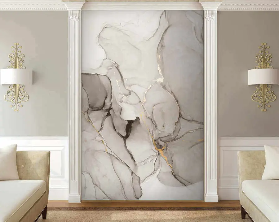 wall murals Сиви мермер u49256