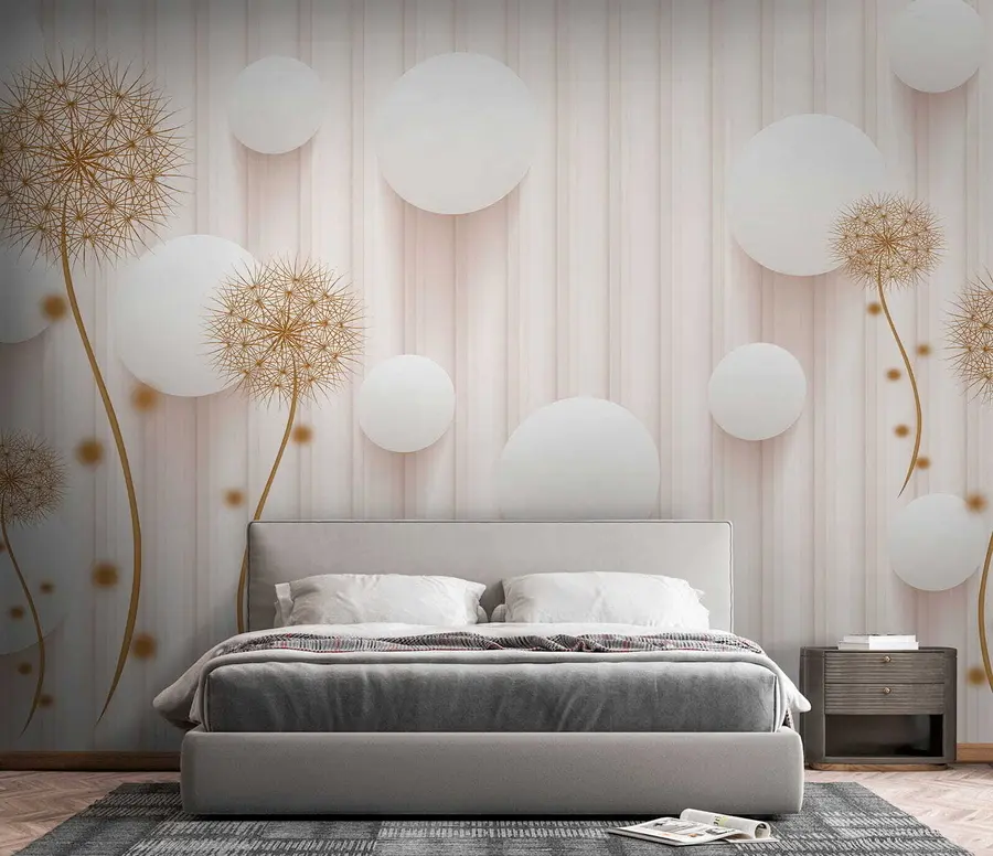 wall murals Куглице и маслачке u52503