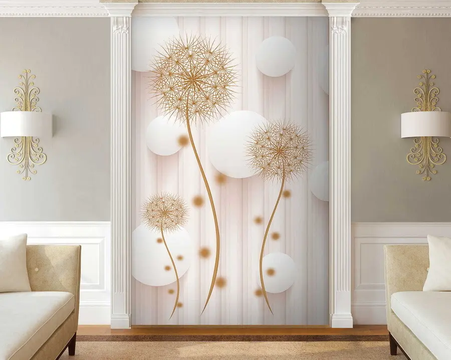 wall murals Куглице и маслачке u52503