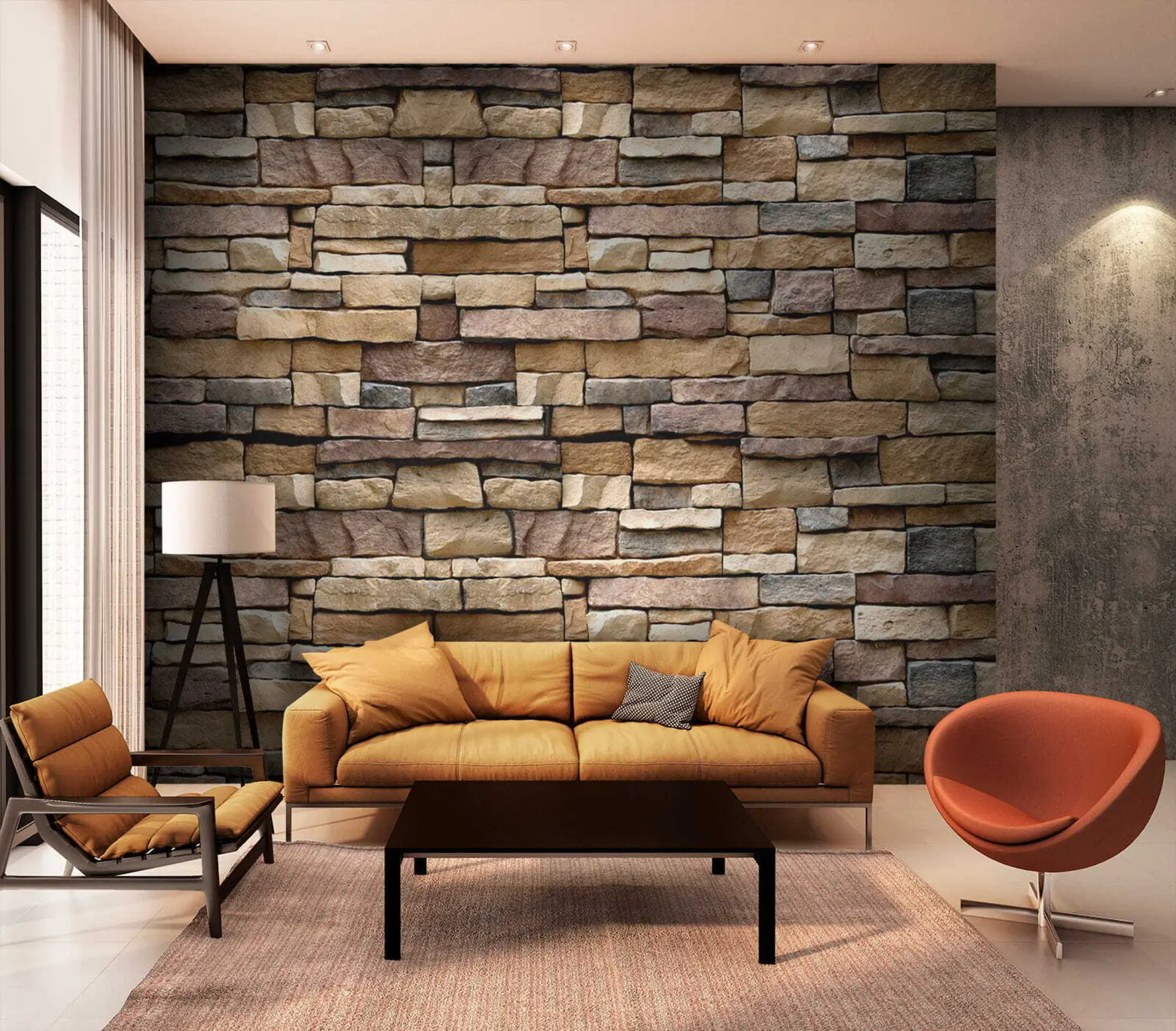 wall murals Камени зид u52545