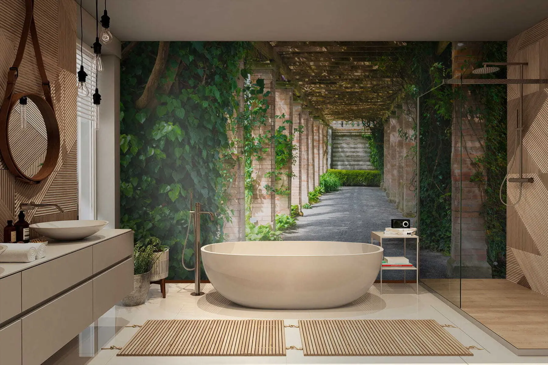 wall murals Италијанско двориште u53299