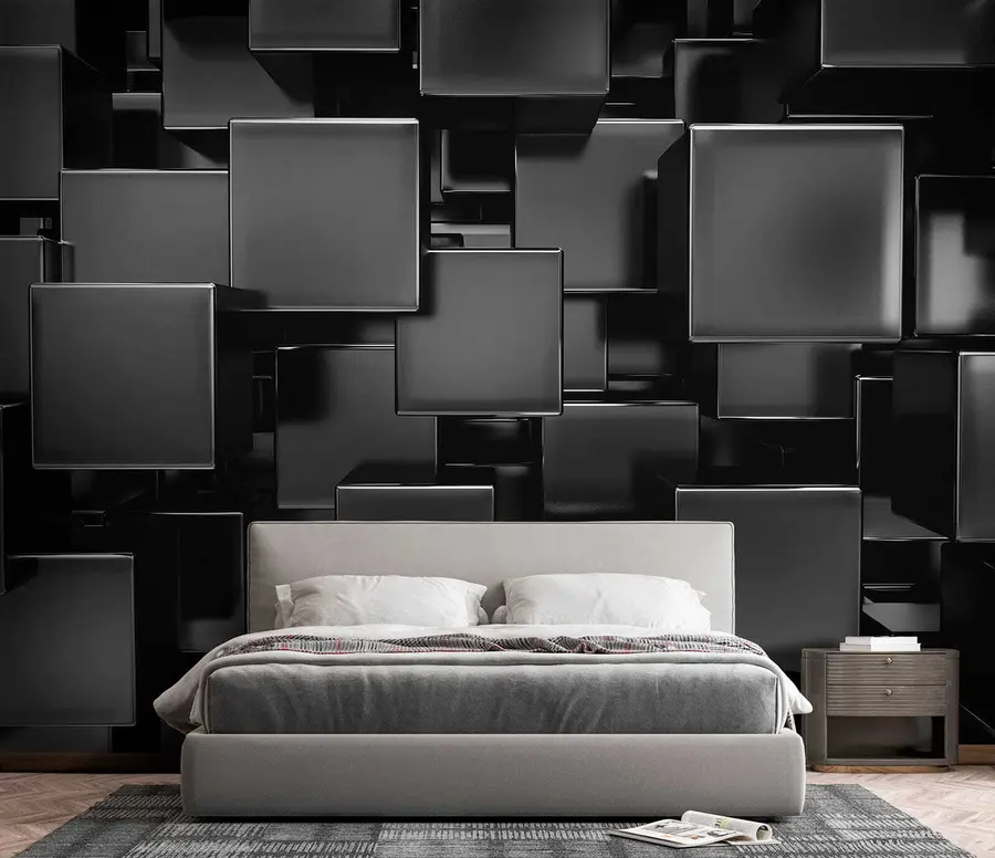 wall murals Анодизиране коцке титанијума u53412