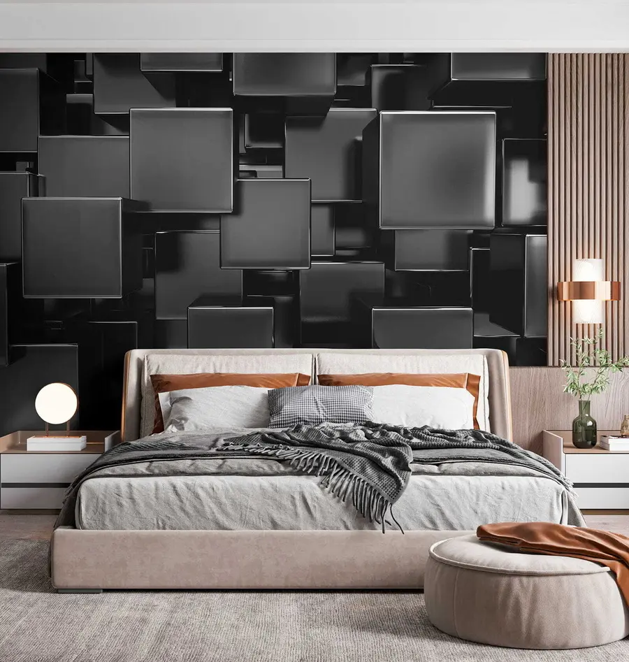 wall murals Анодизиране коцке титанијума u53412