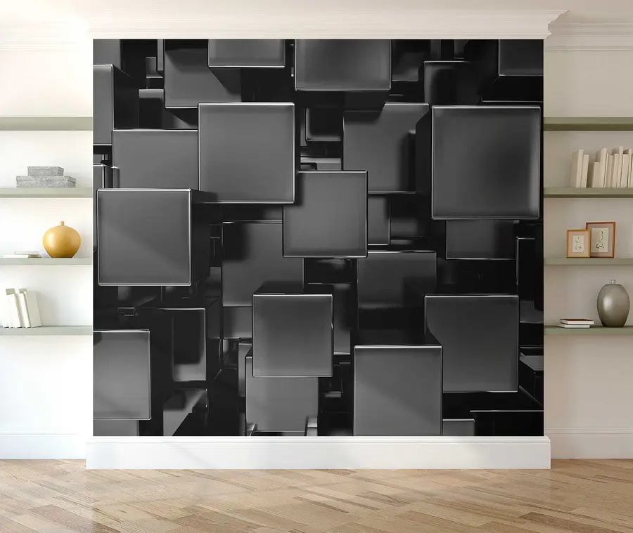 wall murals Анодизиране коцке титанијума u53412