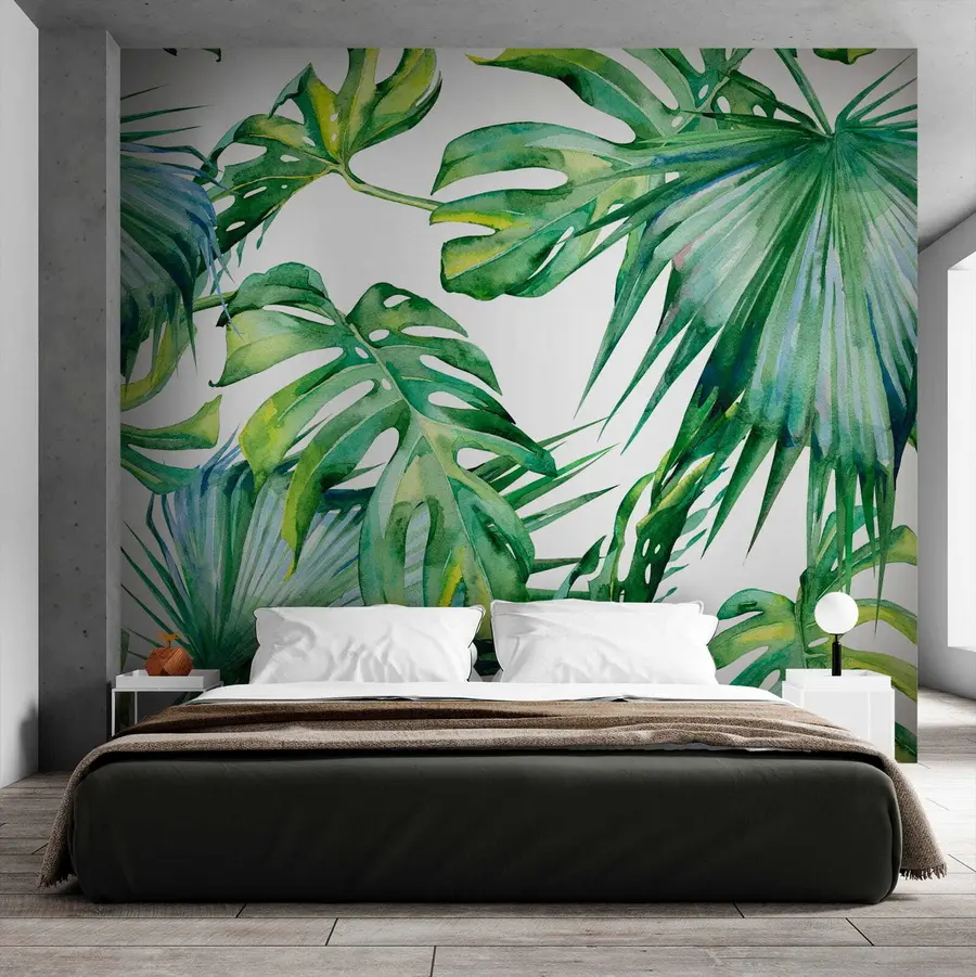 wall murals Сочно лишће палме u53522