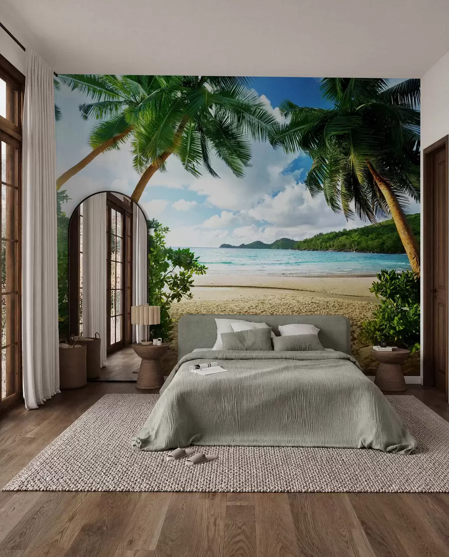 wall murals Облак, небо и биљка u53753