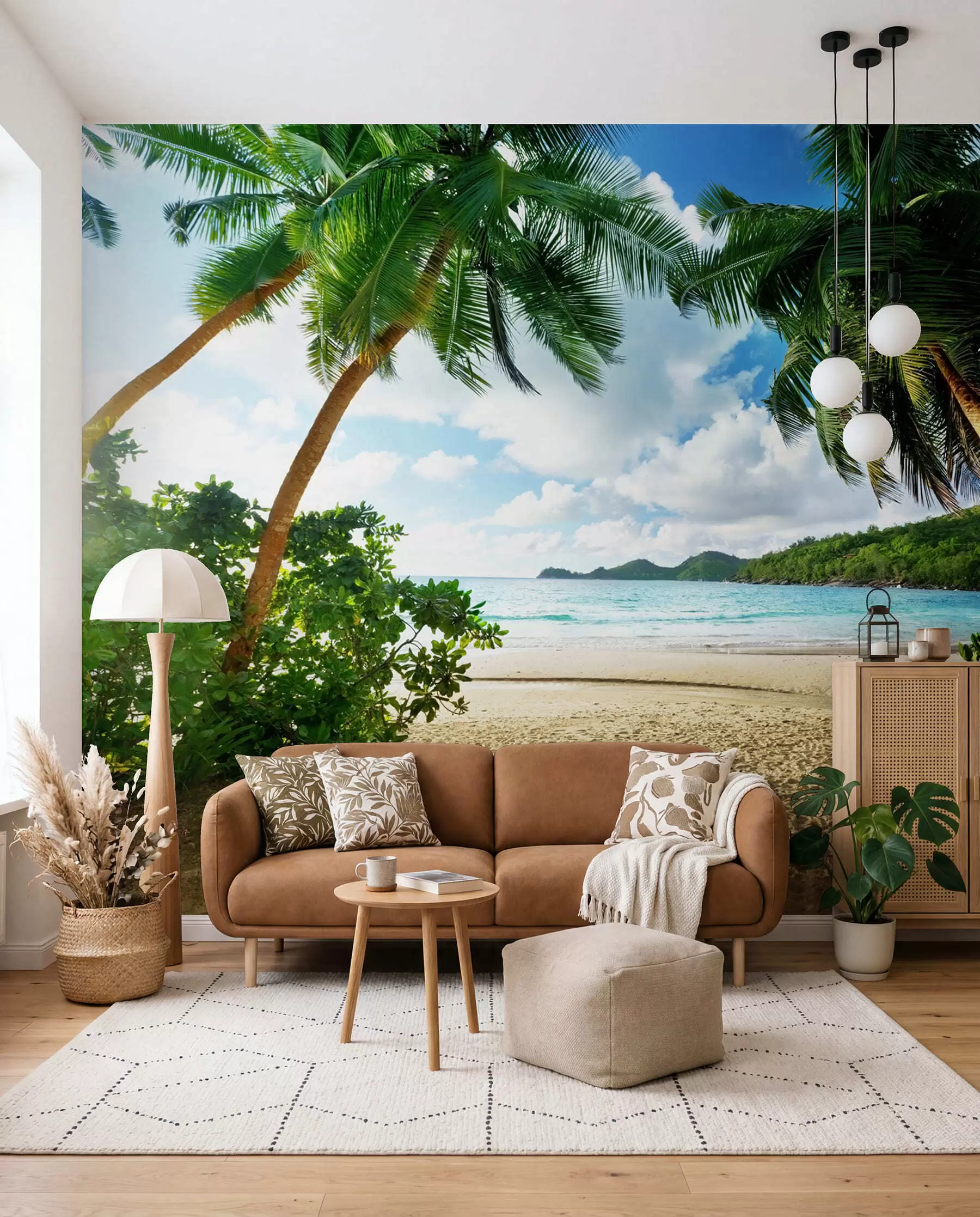 wall murals Облак, небо и биљка u53753