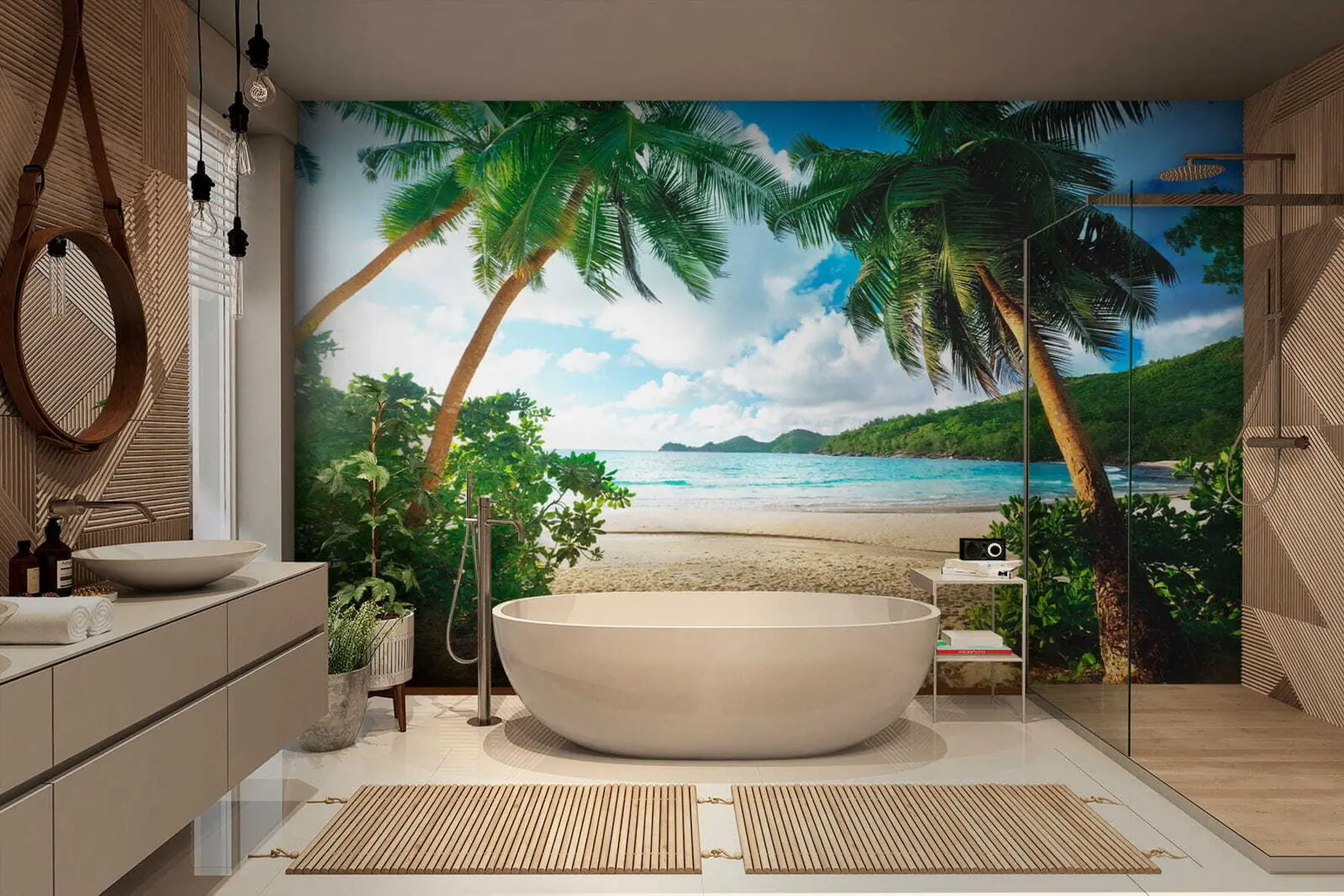 wall murals Облак, небо и биљка u53753