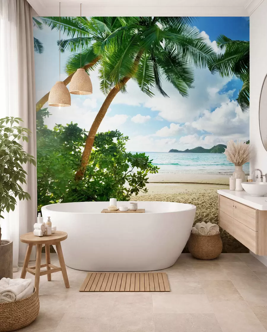 wall murals Облак, небо и биљка u53753