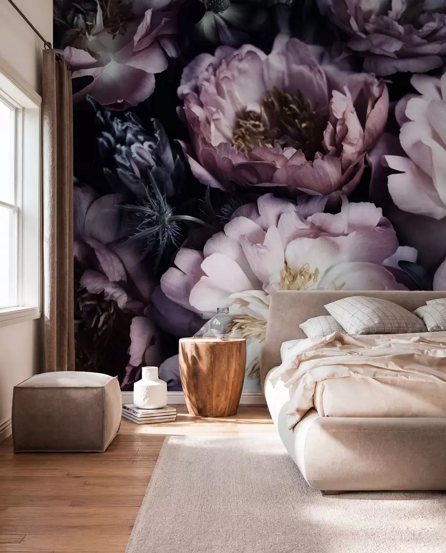 wall murals Пеониес u55074