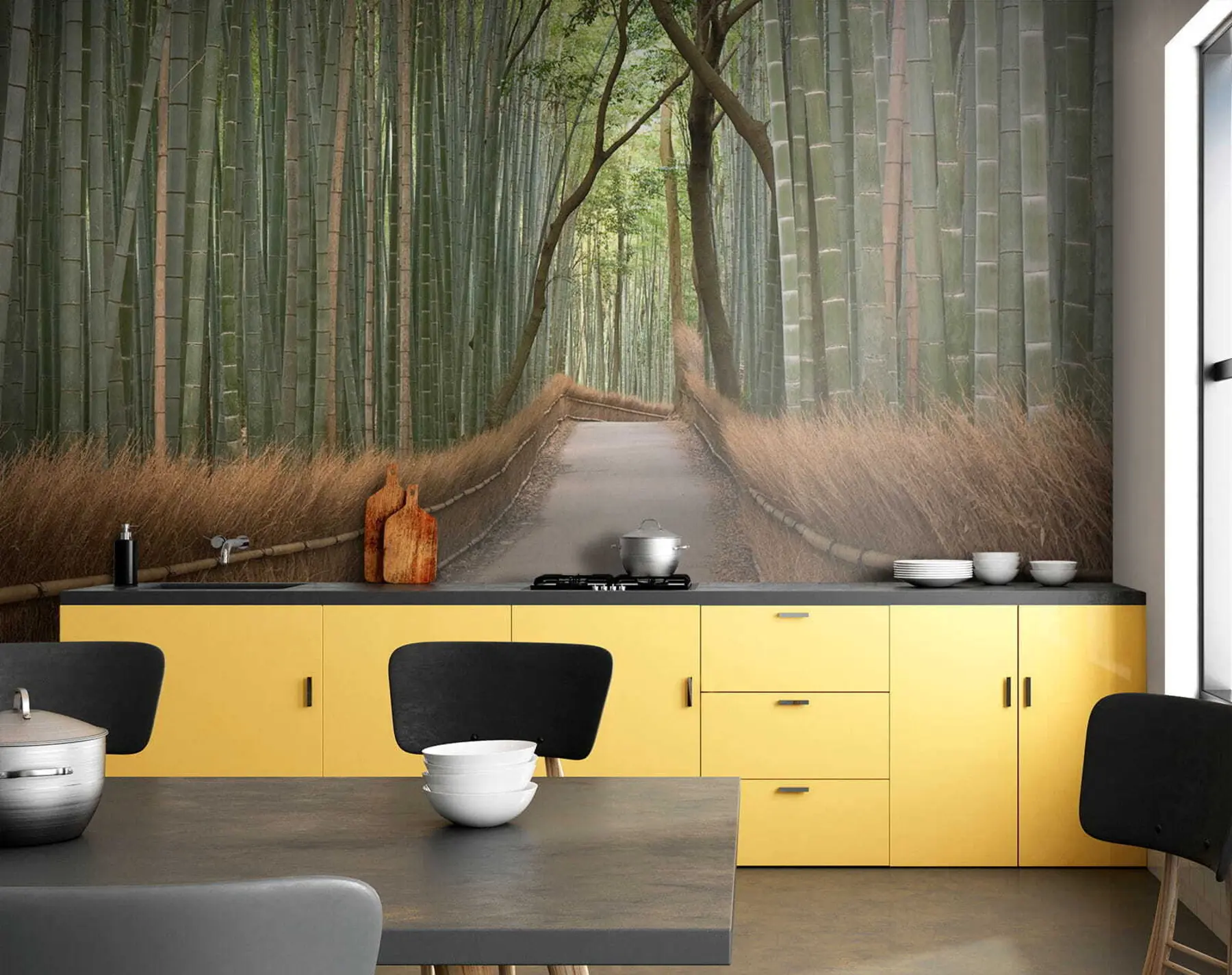 wall murals Фантастичан бамбус u56406