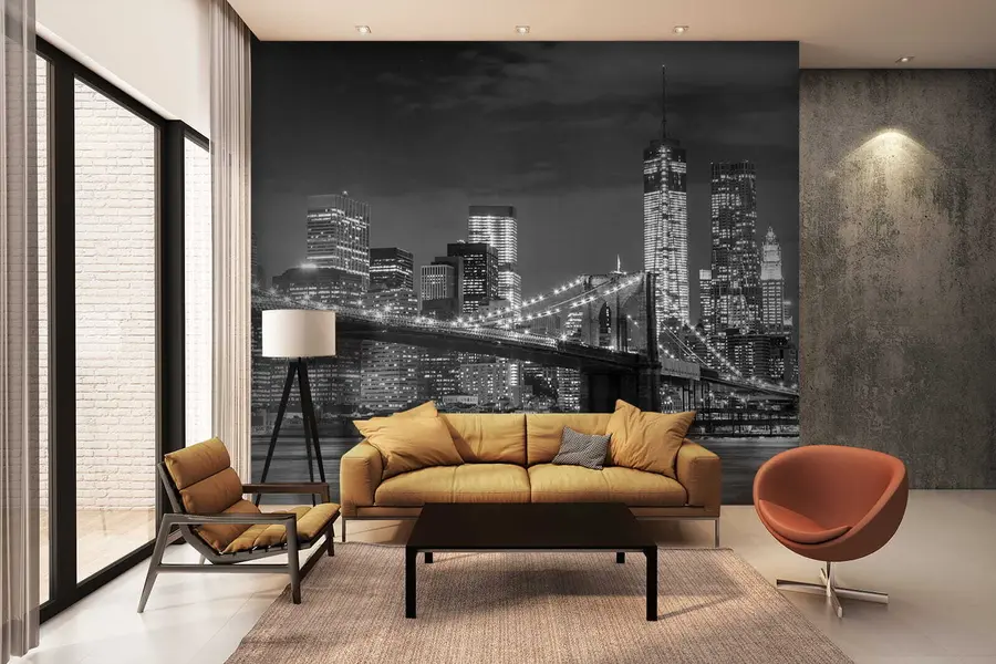 wall murals Вода, небодер и зграда u56428