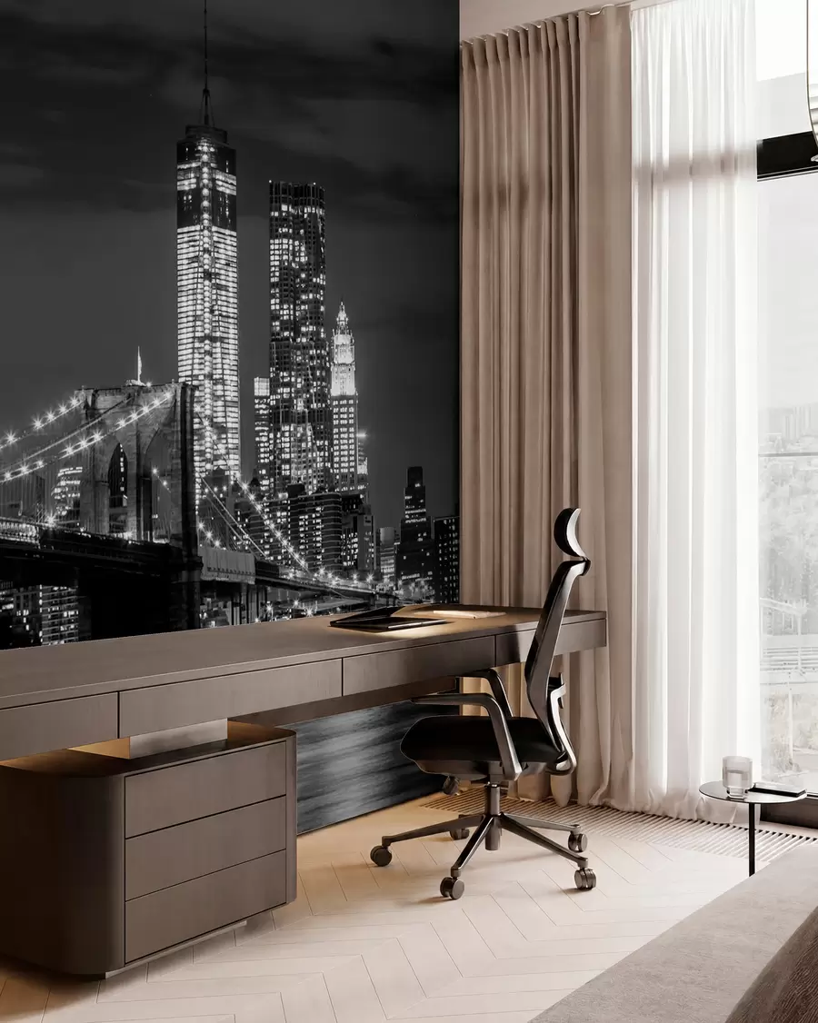 wall murals Вода, небодер и зграда u56428