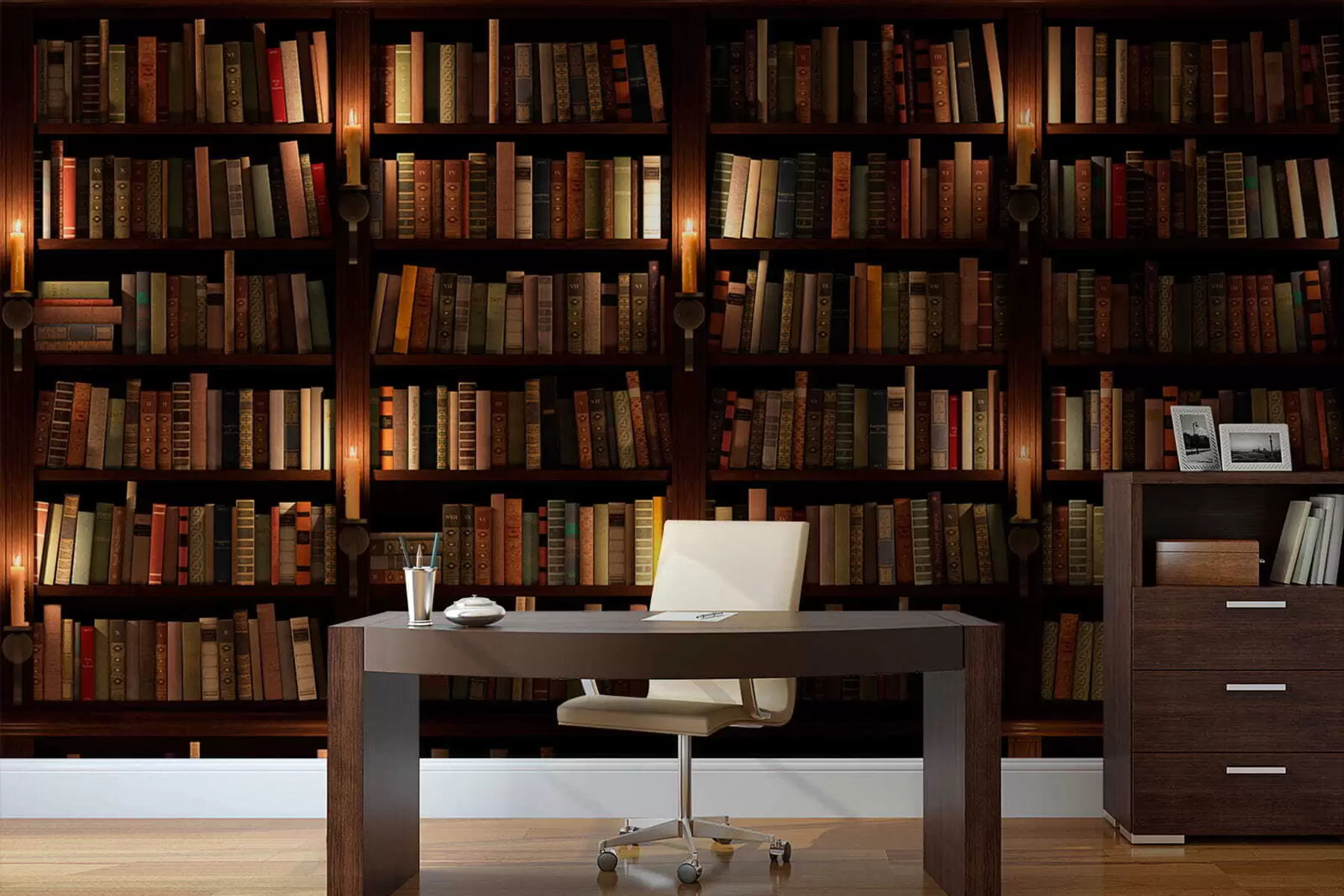 wall murals Полица за књиге u57072