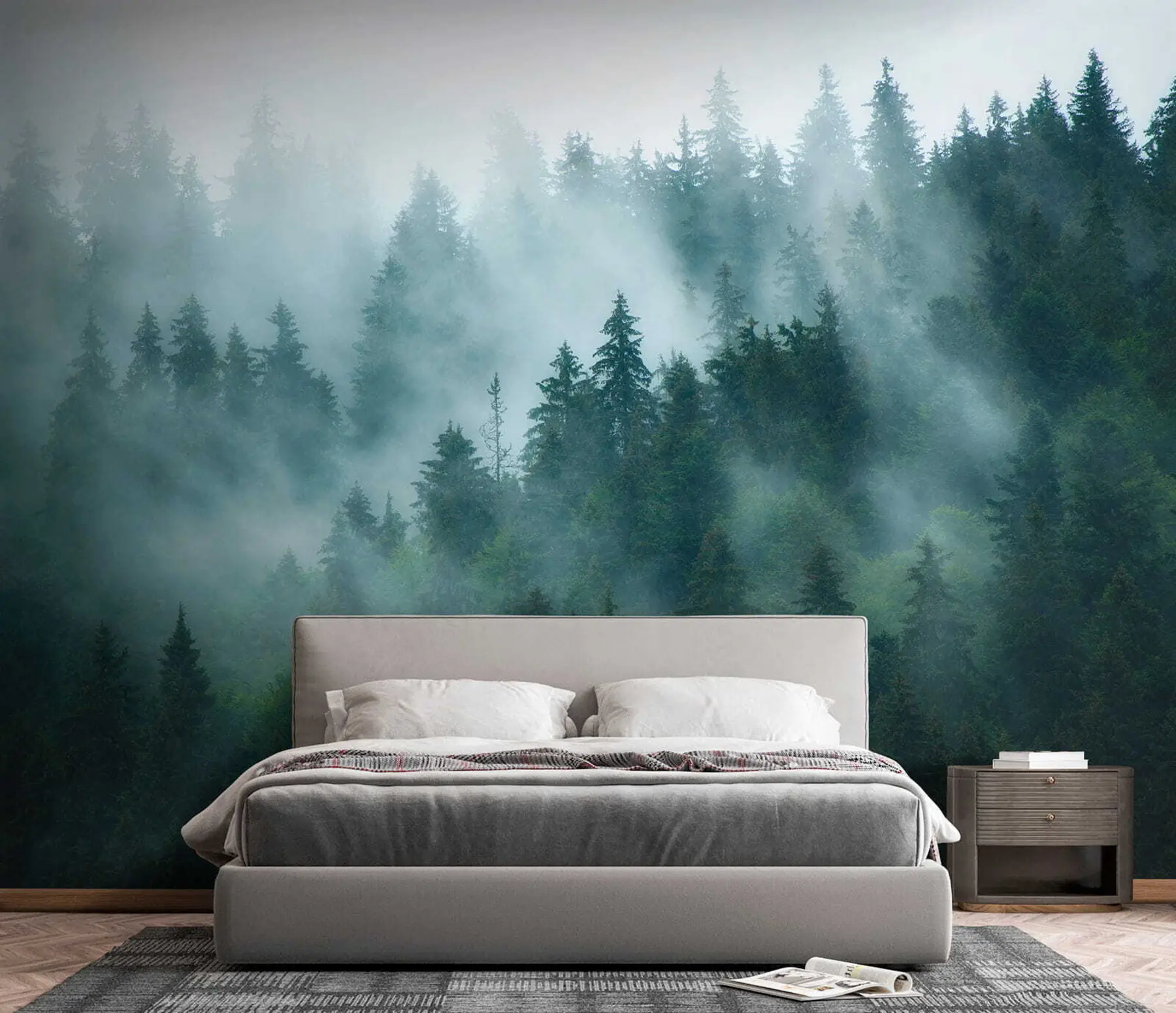 wall murals Магловита шума u57914