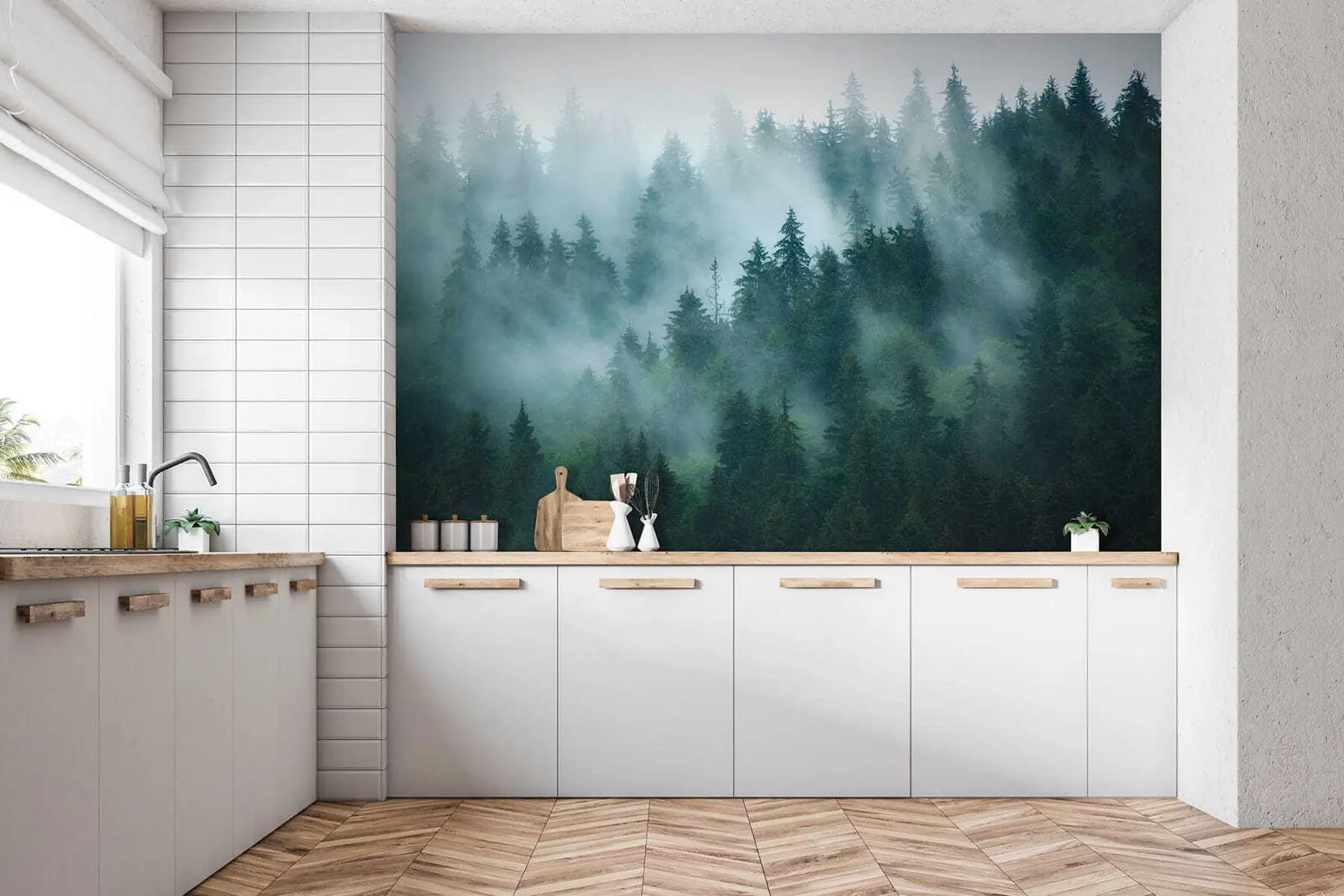 wall murals Магловита шума u57914