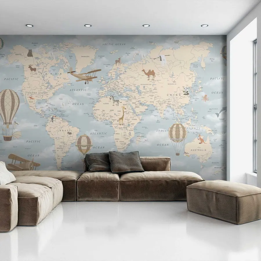 wall murals Свет, карта и атлас u60135