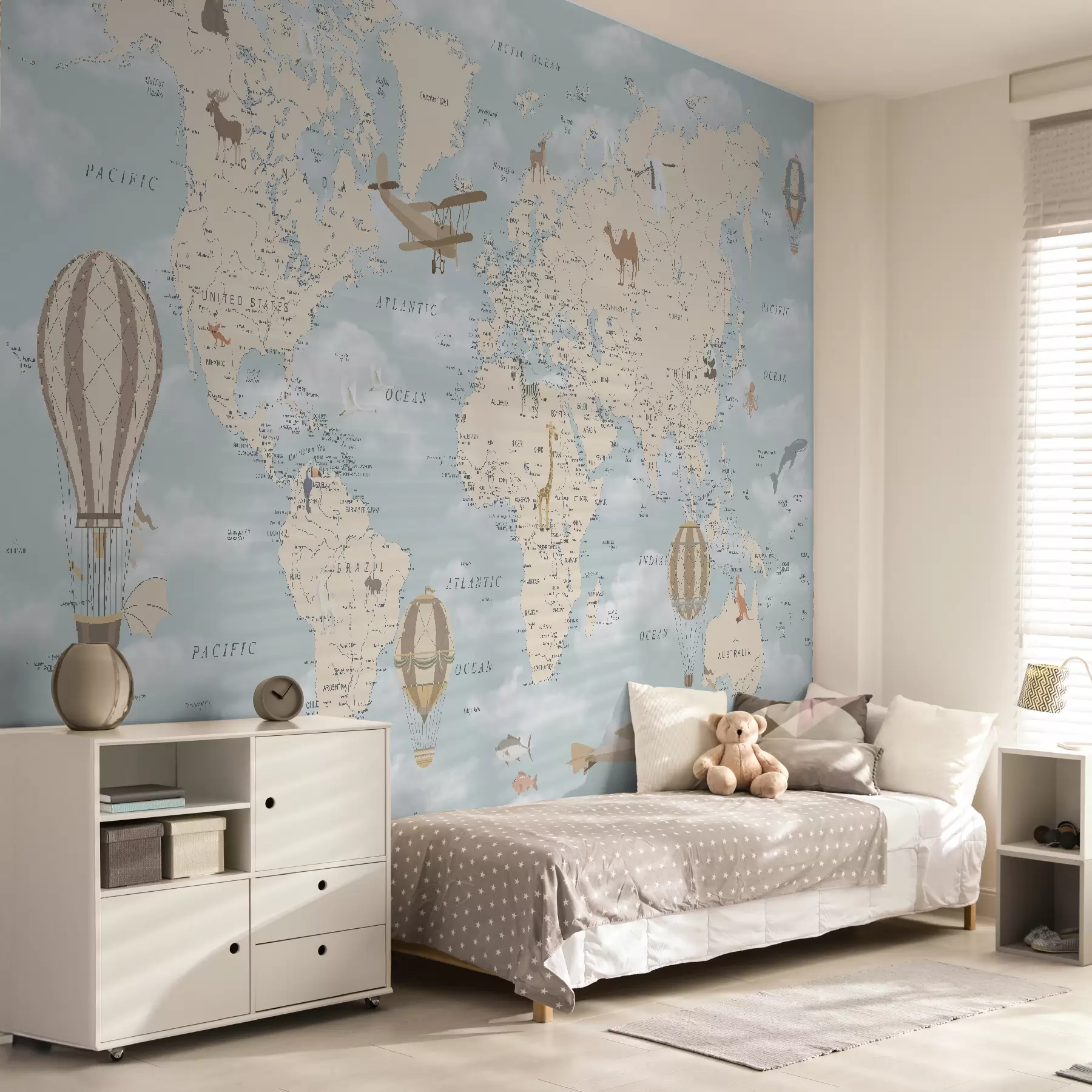 wall murals Свет, карта и атлас u60135