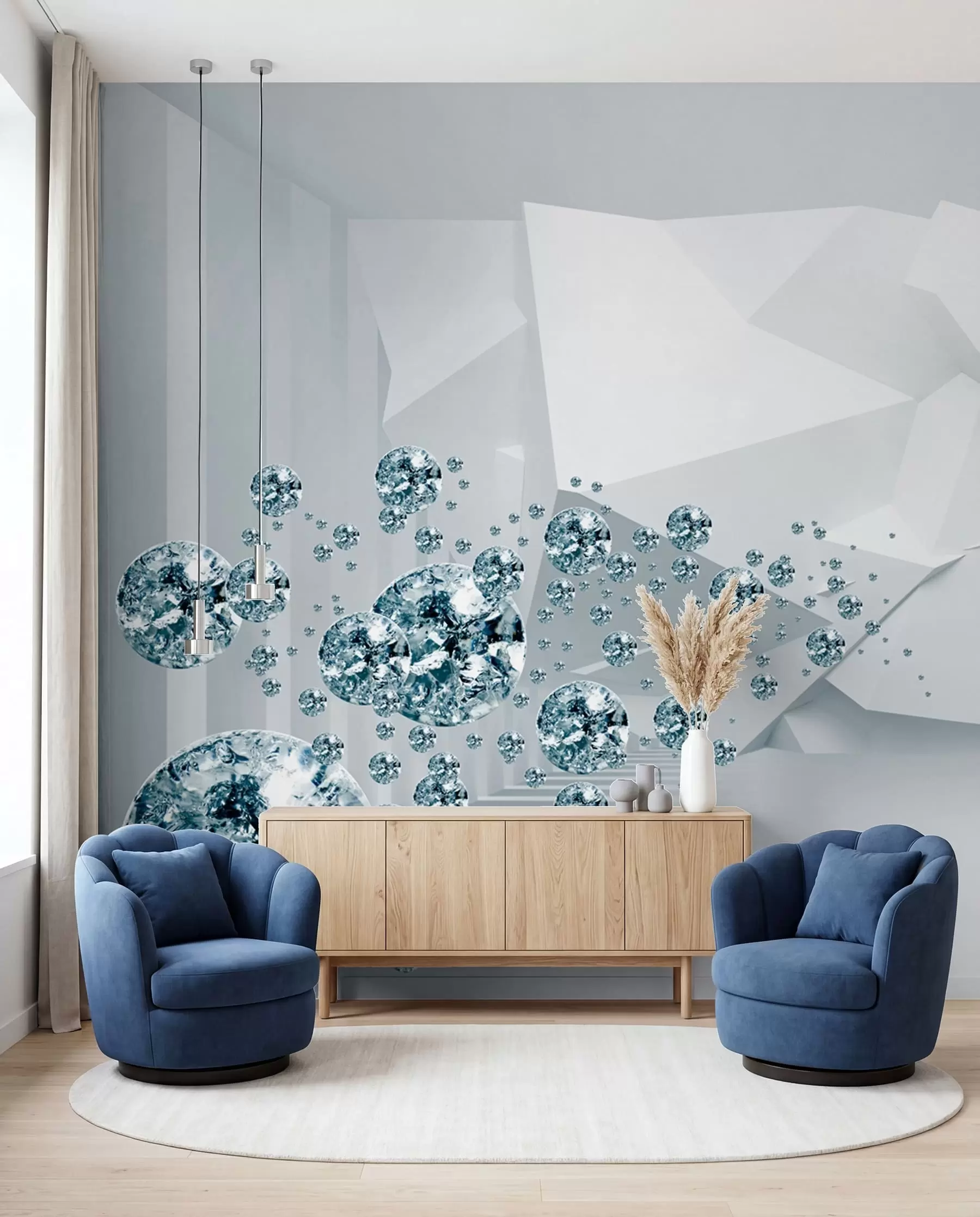 wall murals Нагиб, фонт и уметност u60340