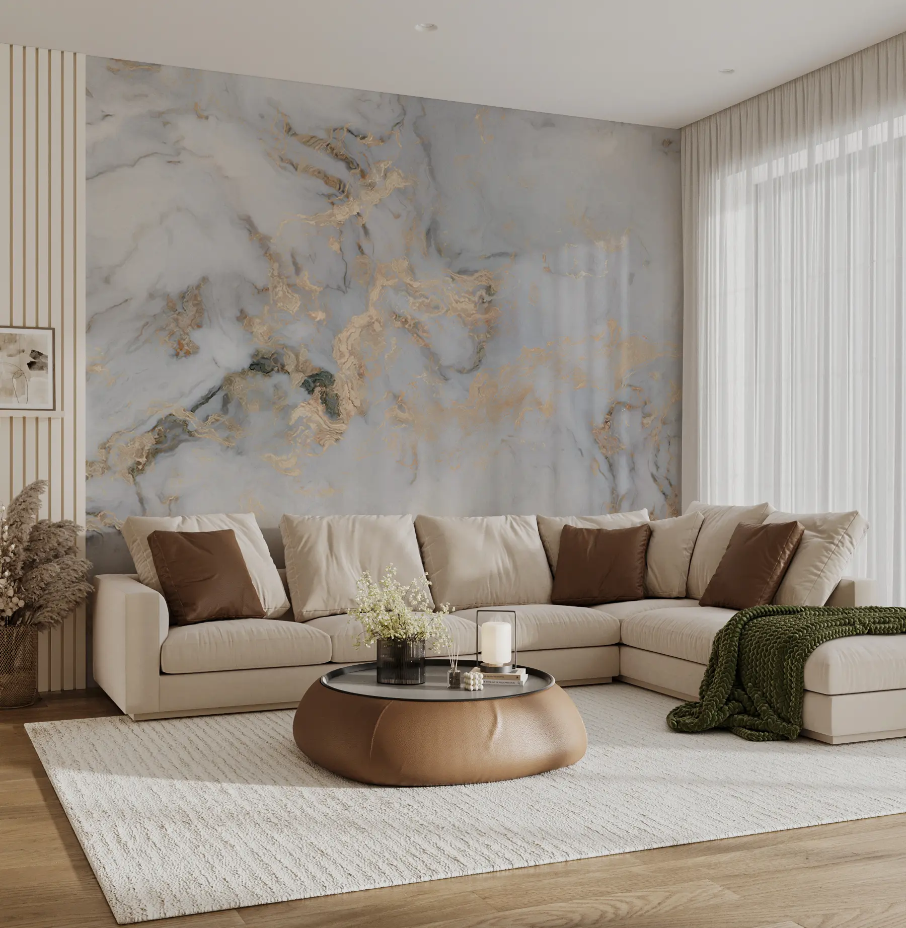 wall murals Мермер u60555