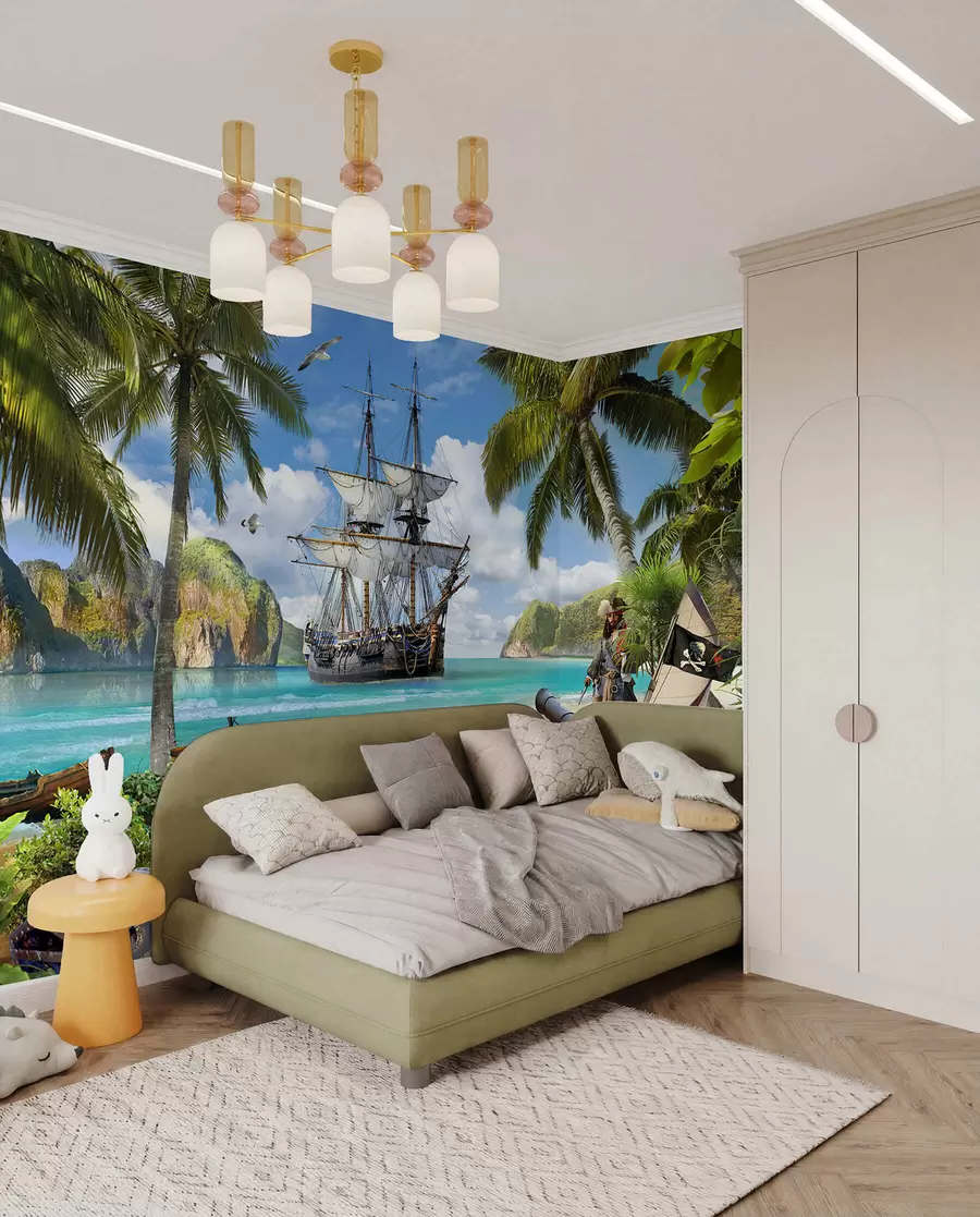 wall murals Пиратски брод u62419