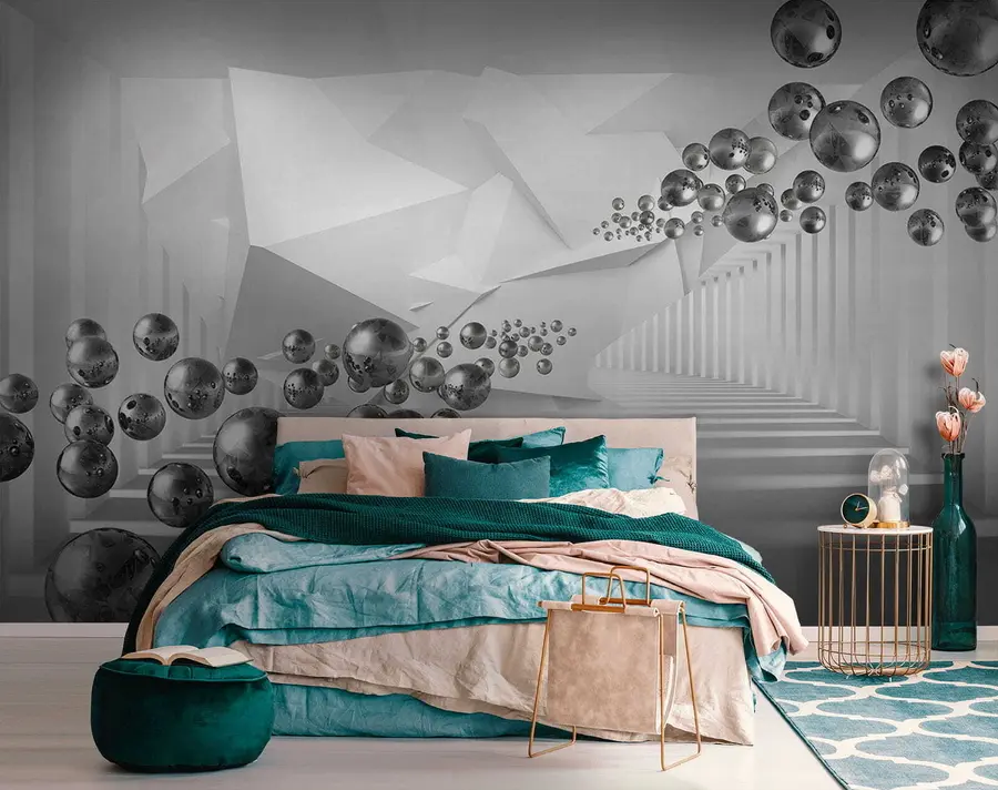 wall murals у сивој боји u63734