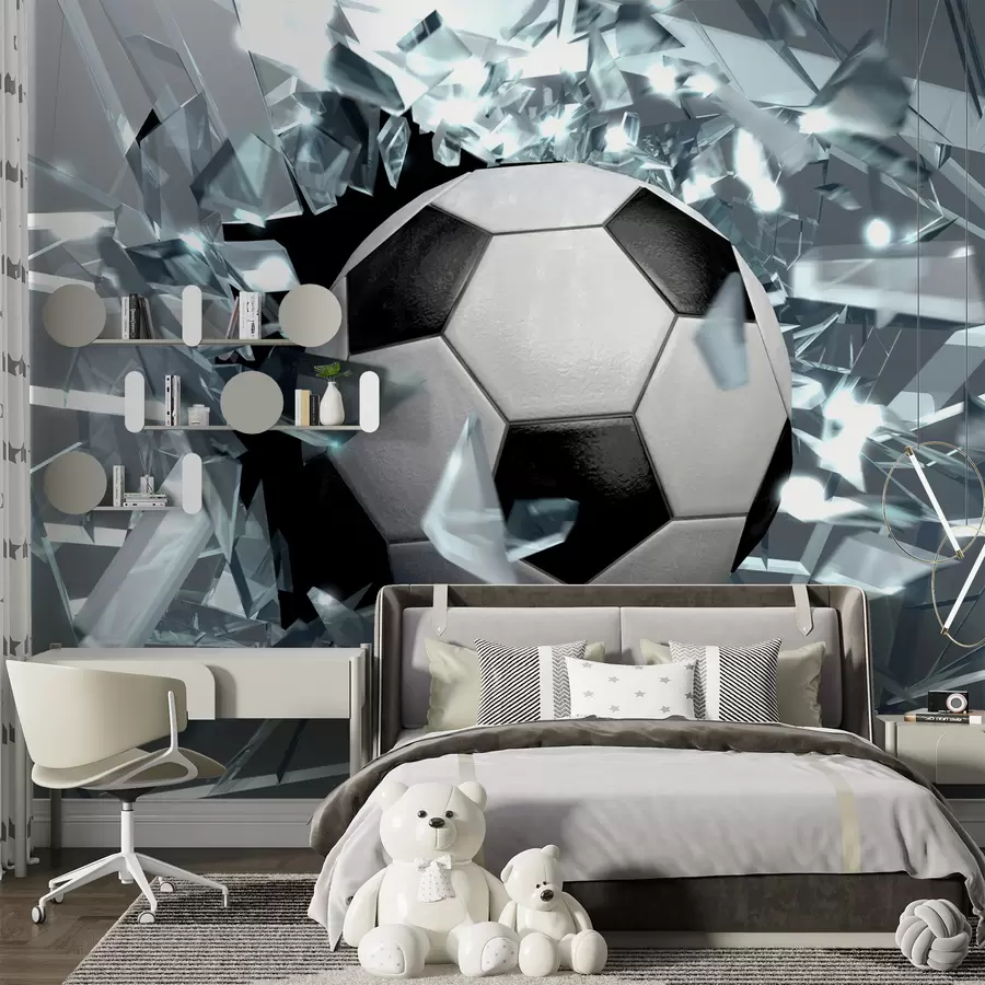 wall murals Фудбал, фудбал и лопта u64581