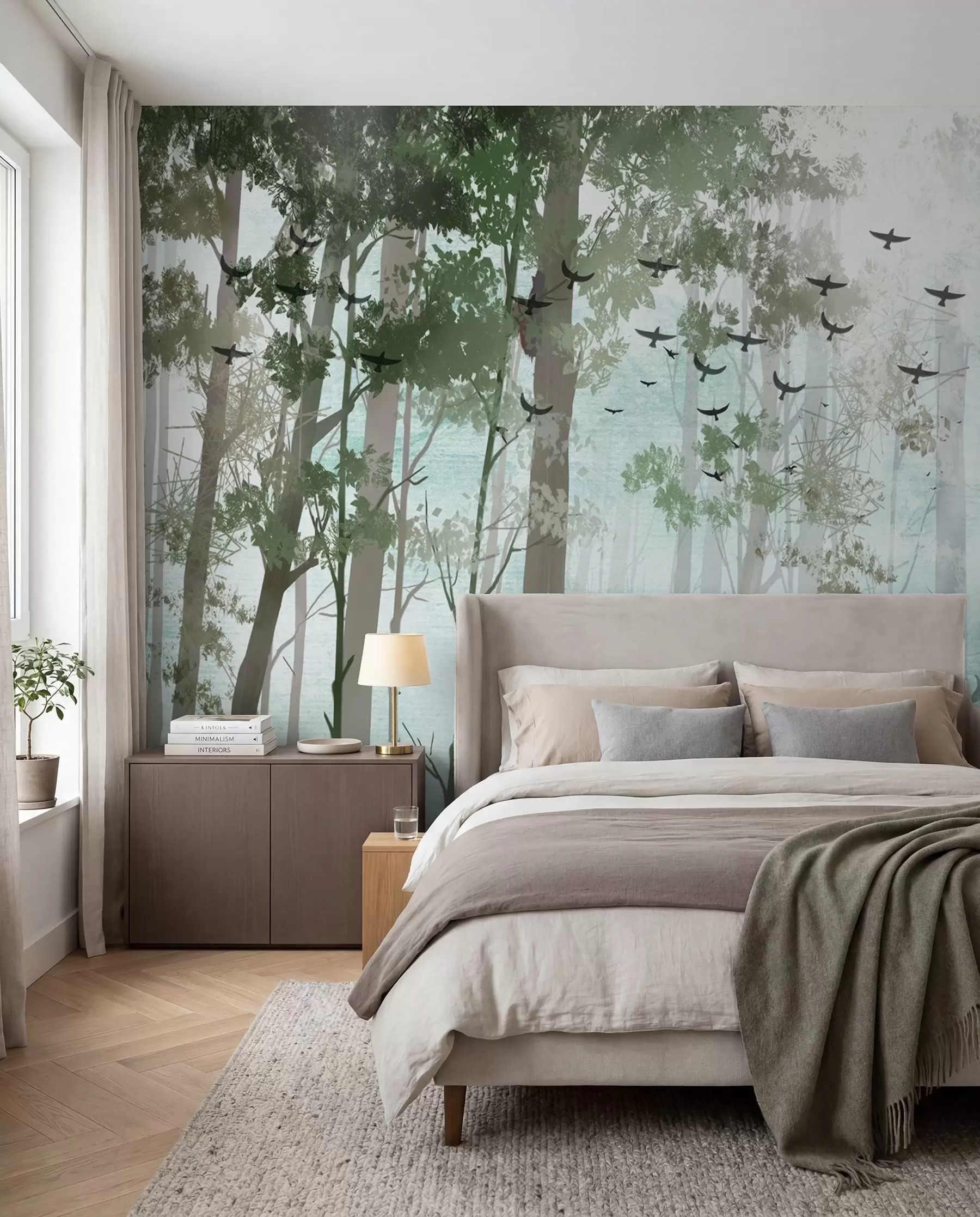 wall murals Јелен у шуми u66152