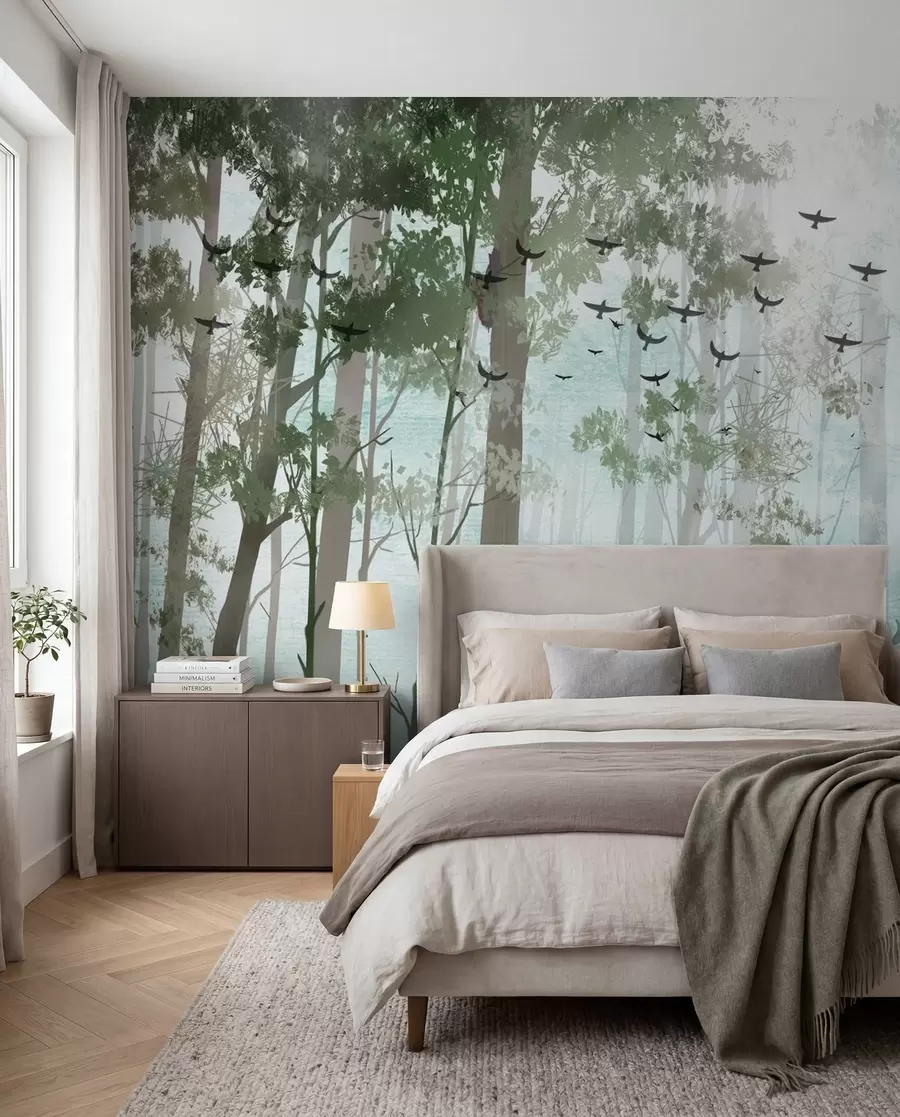 wall murals Јелен у шуми u66152