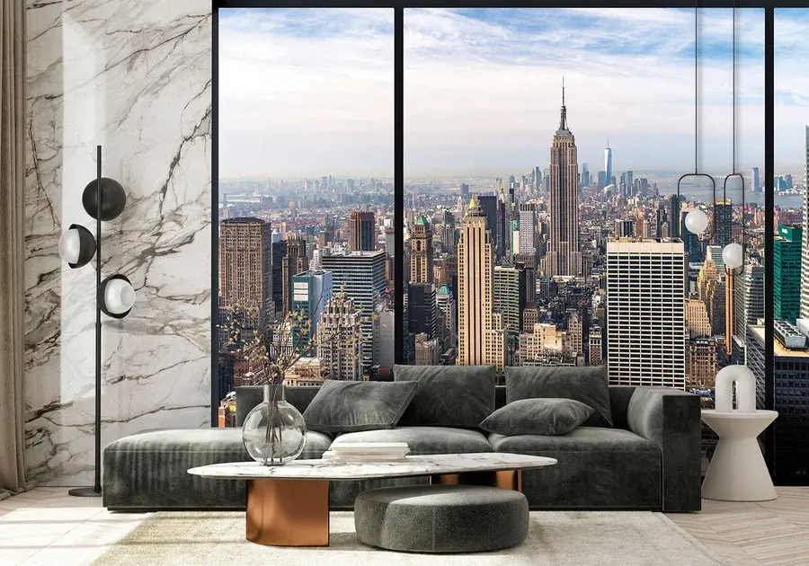 wall murals Поглед на град u68001