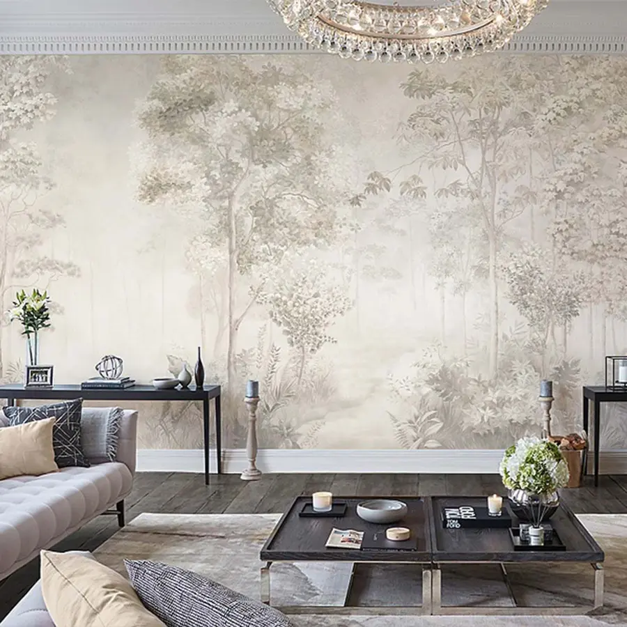 wall murals Шармантна шума u78448