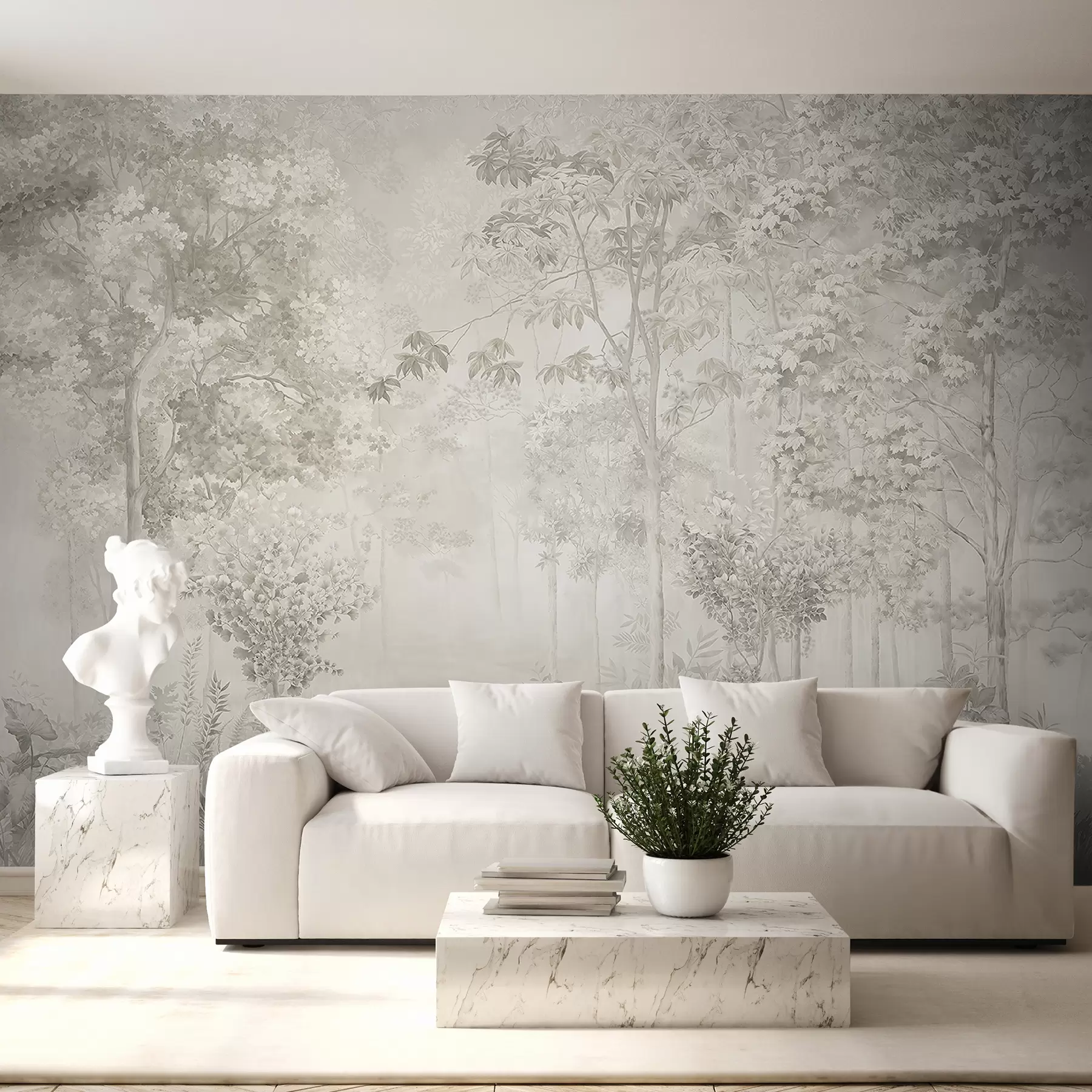 wall murals Шармантна шума u78448