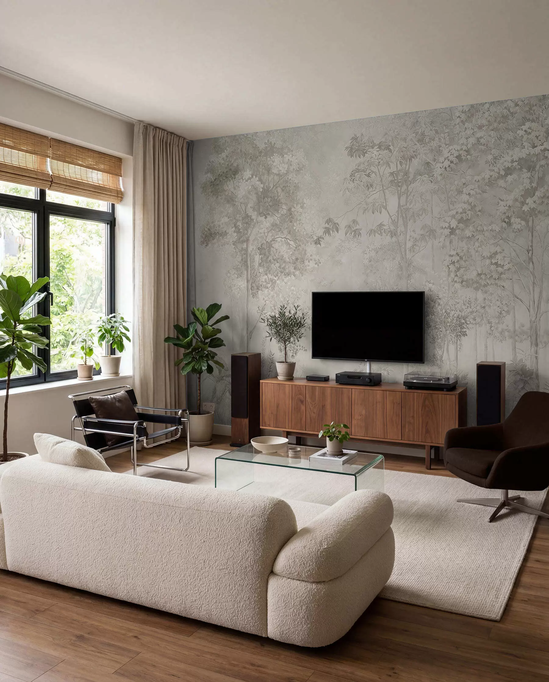 wall murals Шармантна шума u78448