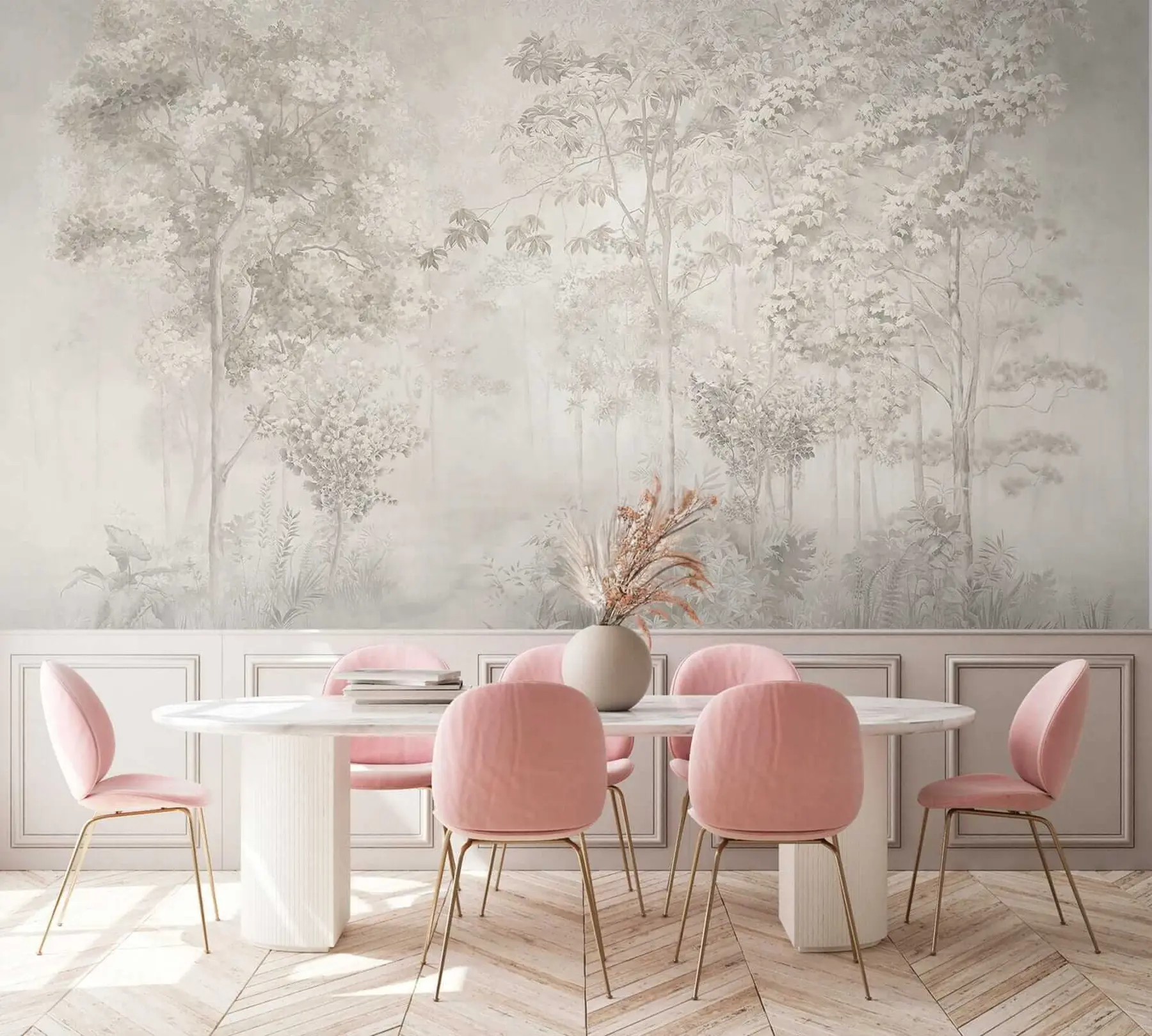 wall murals Шармантна шума u78448