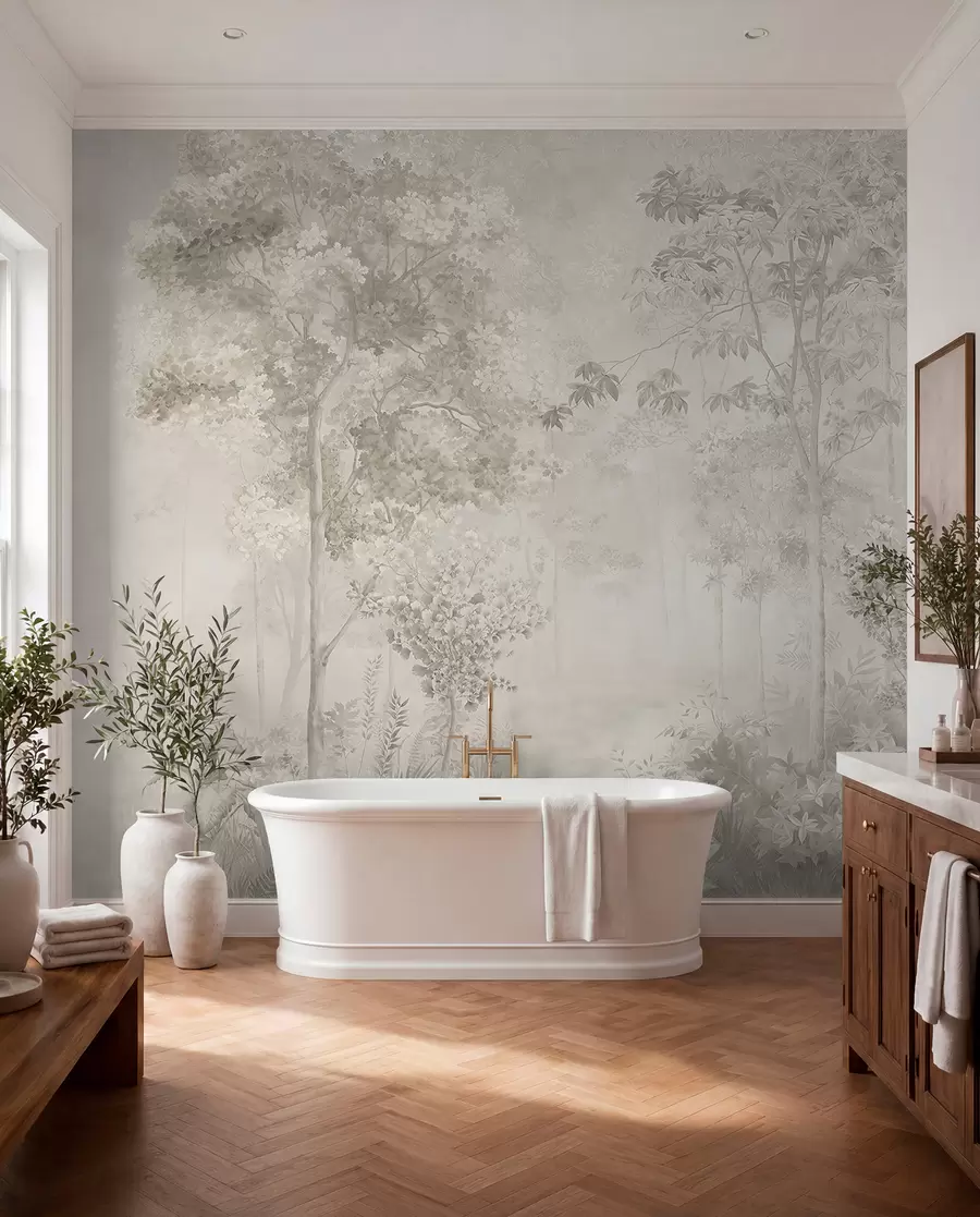 wall murals Шармантна шума u78448