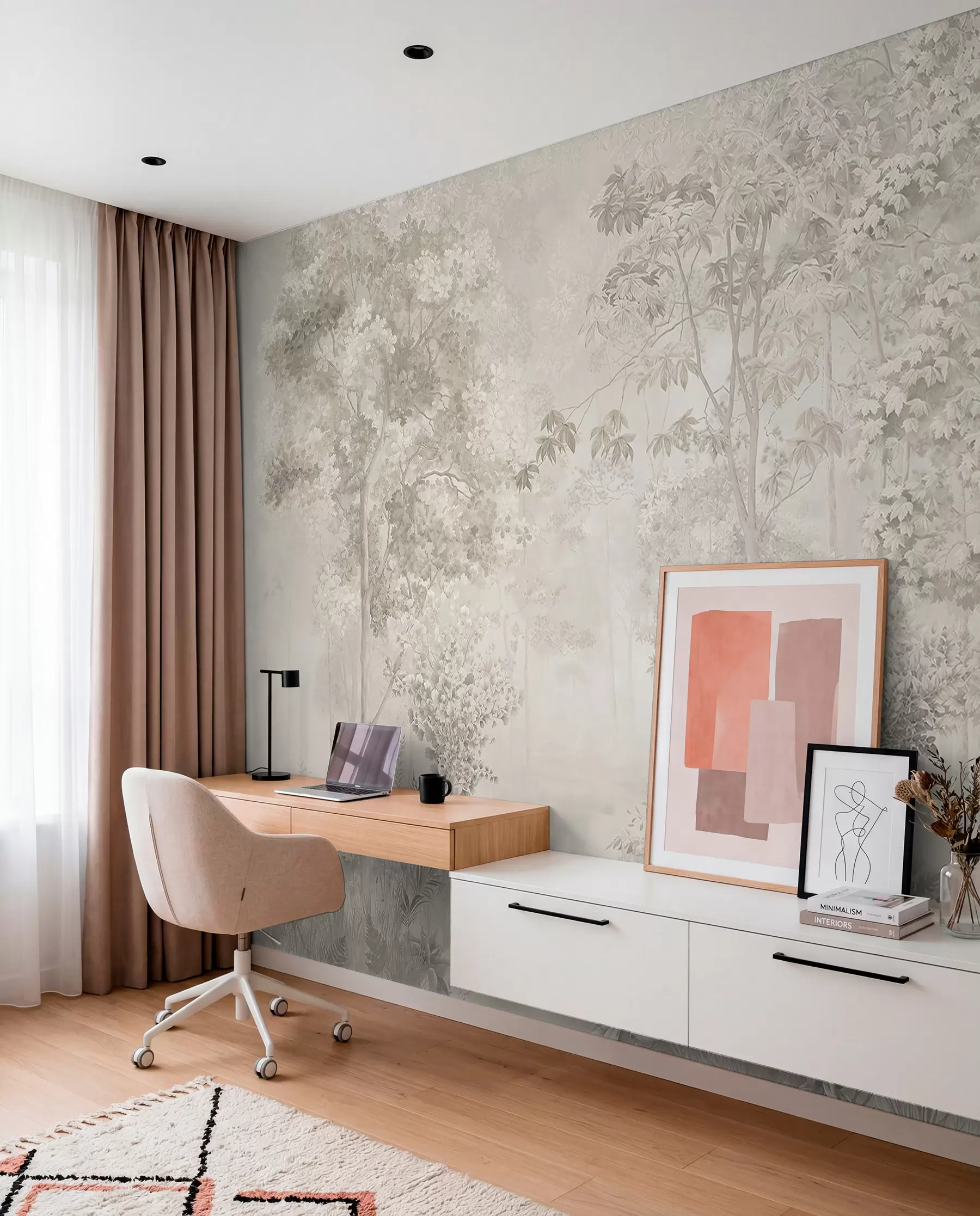 wall murals Шармантна шума u78448