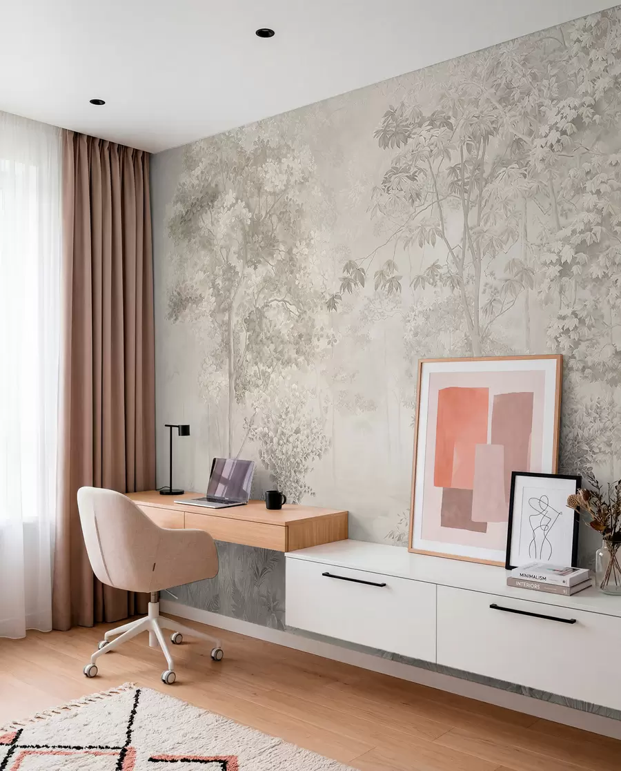 wall murals Шармантна шума u78448
