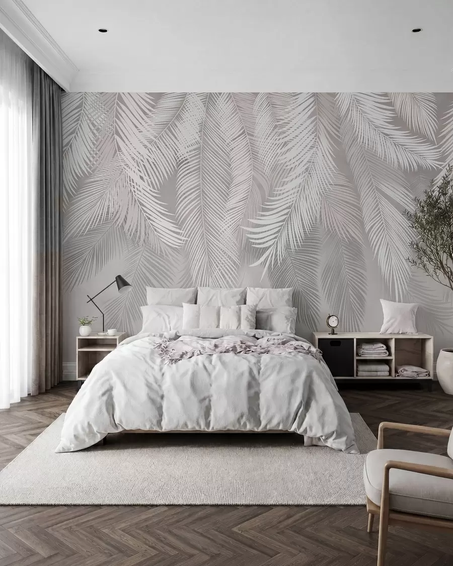 wall murals Сива палми u48556