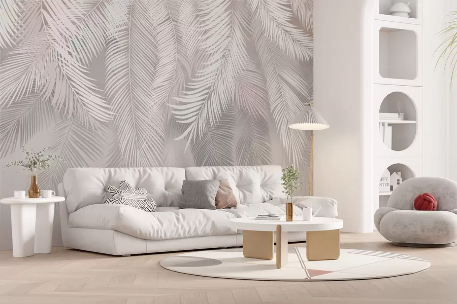 wall murals Сива палми u48556