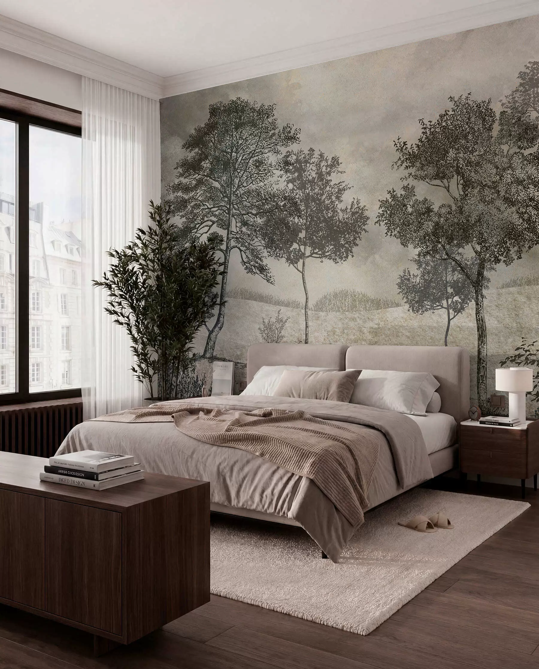 wall murals Винтаге стабла u80030