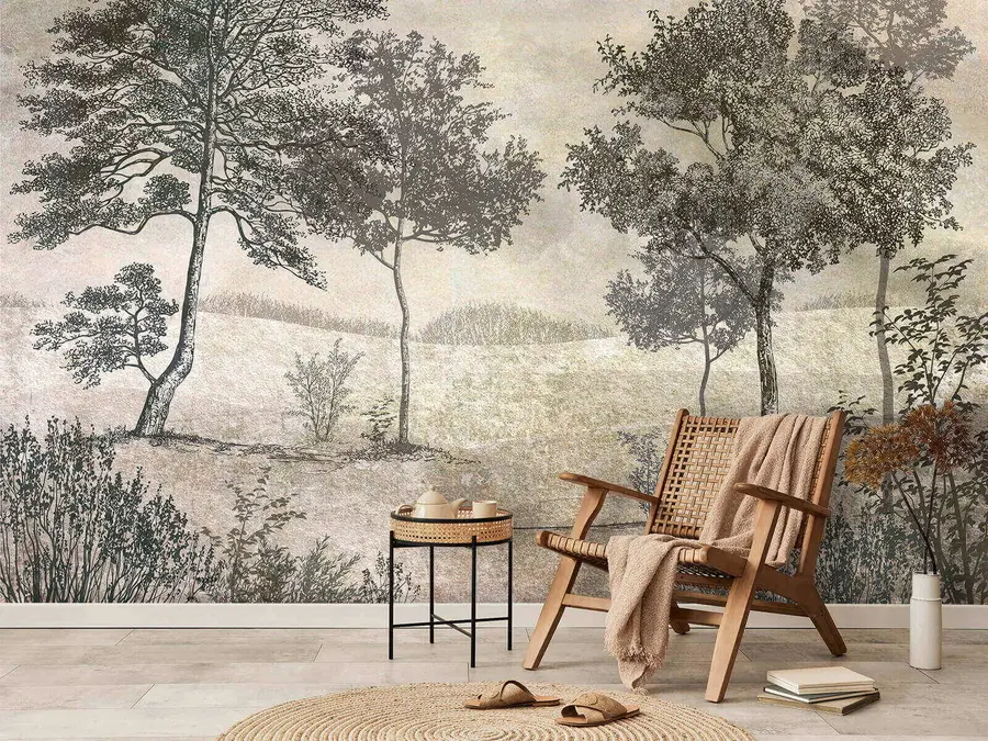 wall murals Винтаге стабла u80030